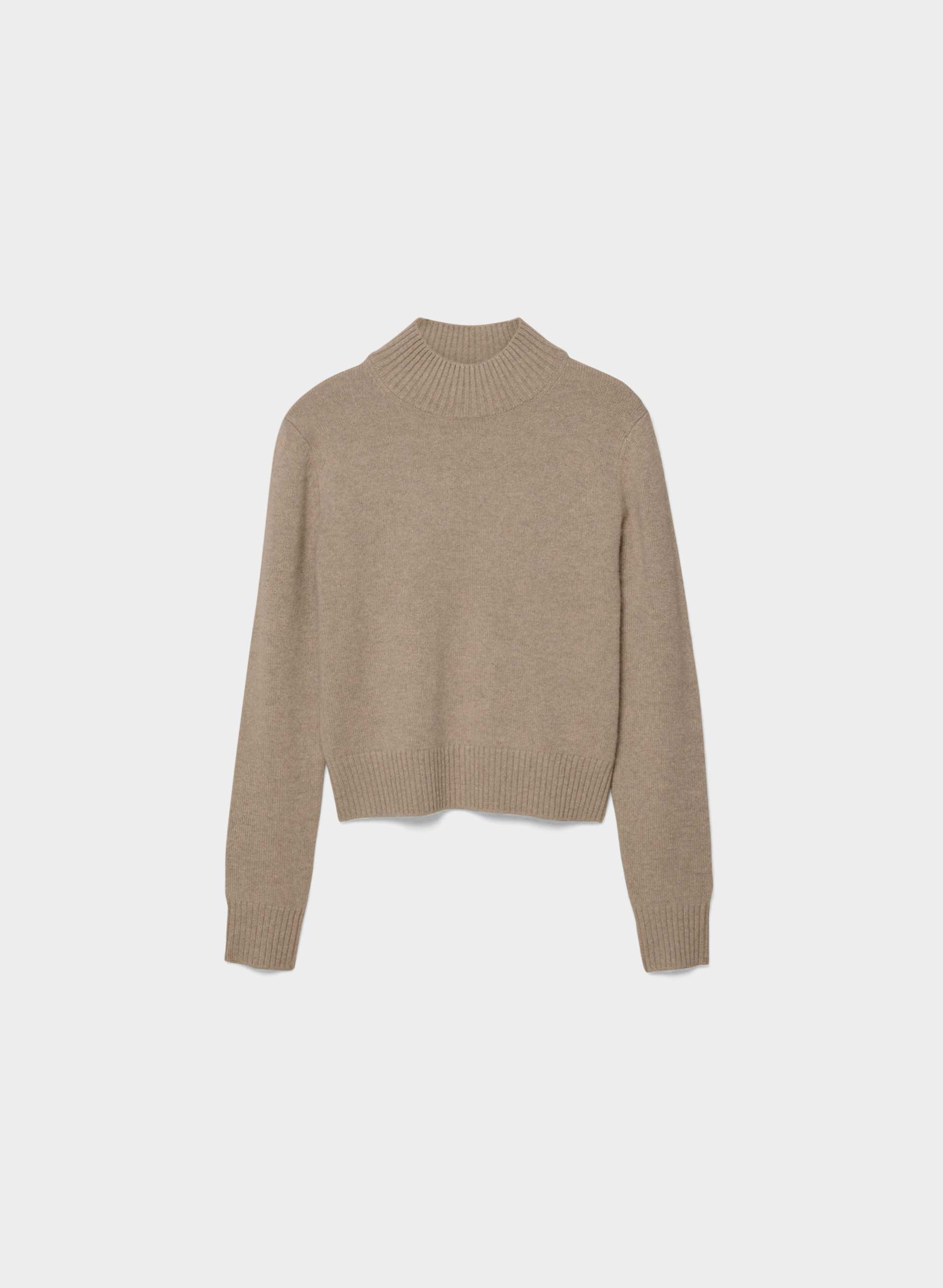 ESSENTIAL CASHMERE FOLIO MOCKNECK | Aritzia