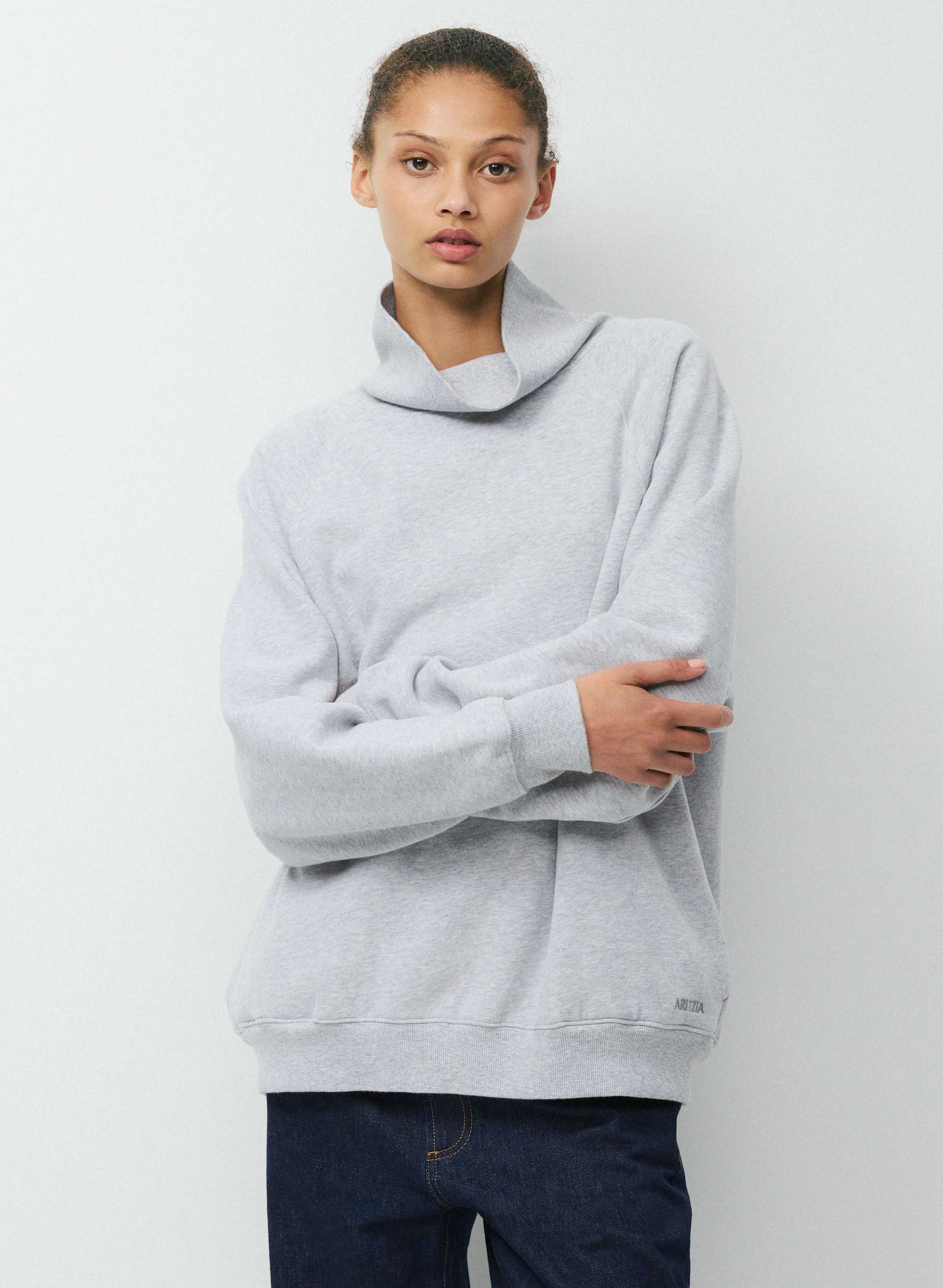 COZY SWEATFLEECE MEGA RAGLAN™ FUNNEL NECK | Aritzia
