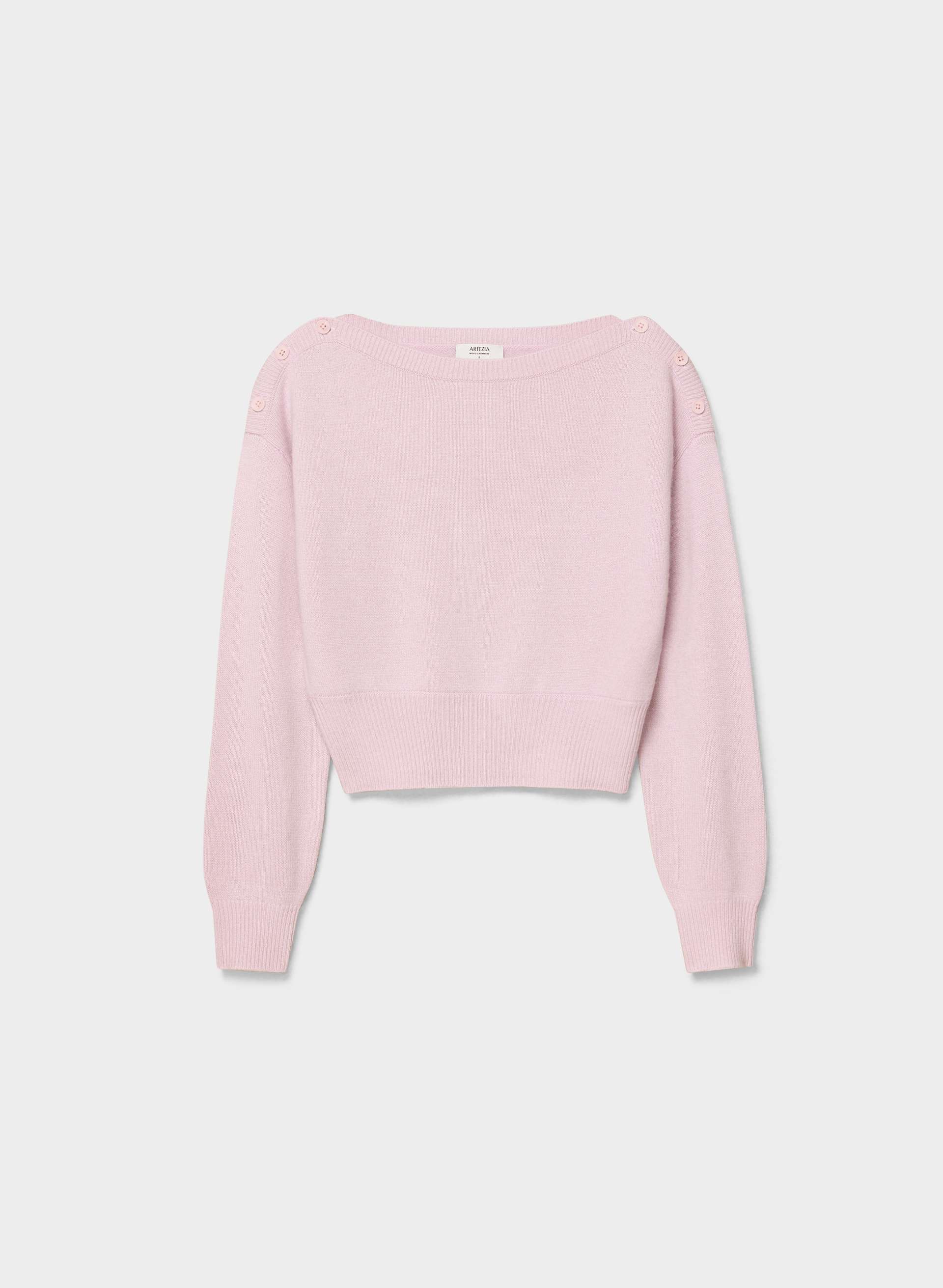 ESSENTIAL WOOL CASHMERE GABLE SWEATER | Aritzia
