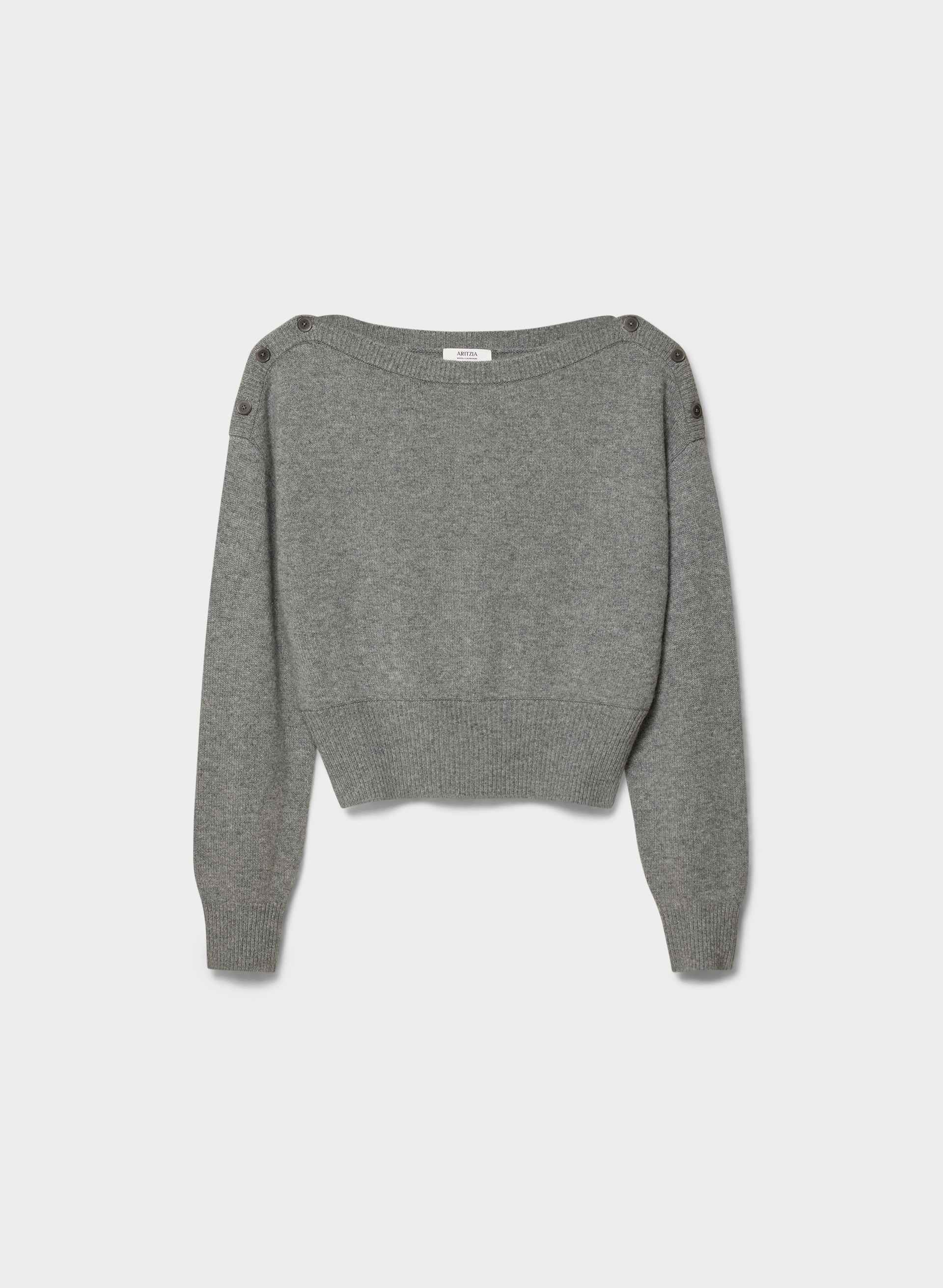 CHANDAIL GABLE - CACHEMIRE-LAINE ESSENTIAL | Aritzia