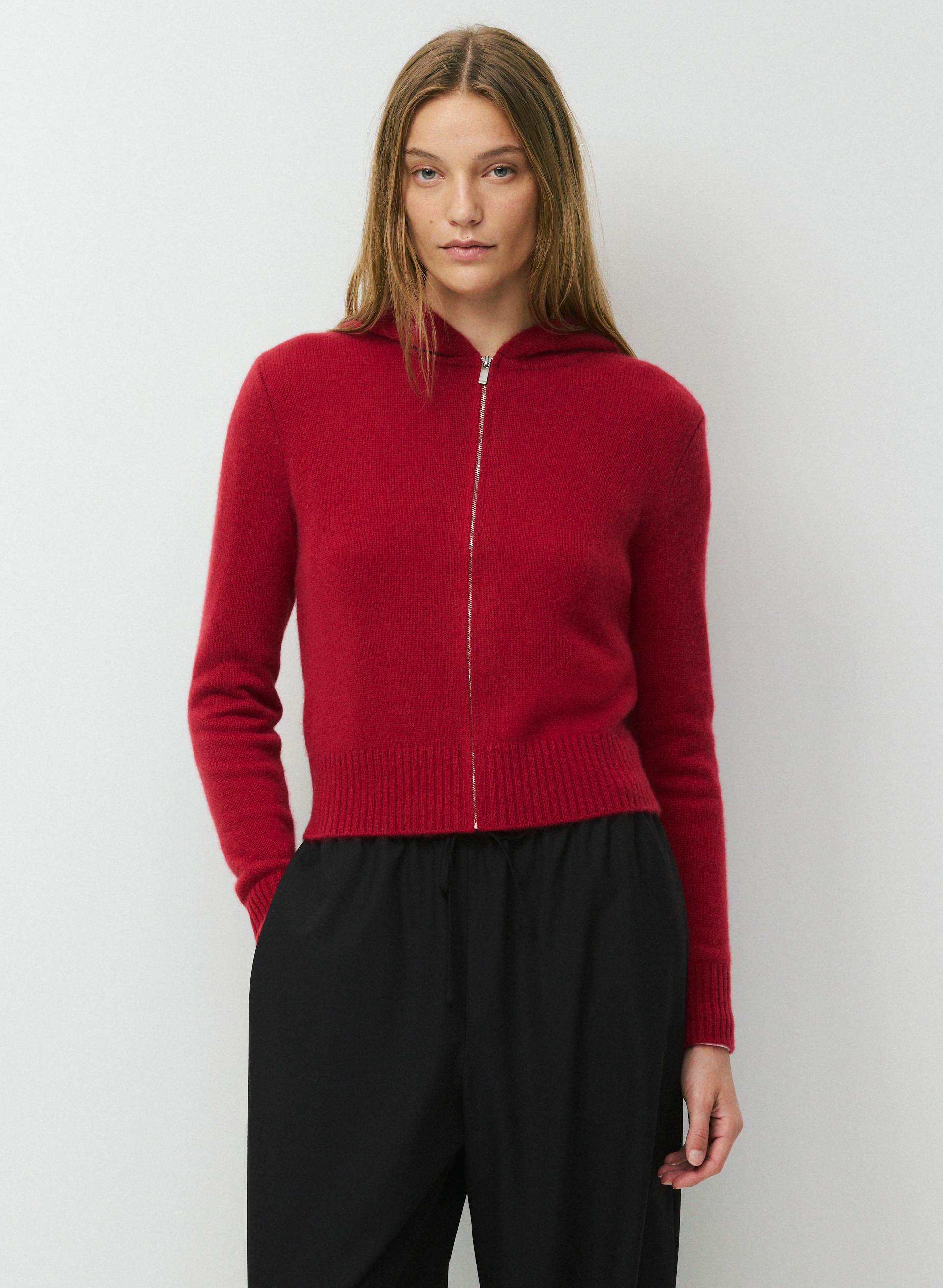 ESSENTIAL CASHMERE IDYLLIC ZIP HOODIE | Aritzia