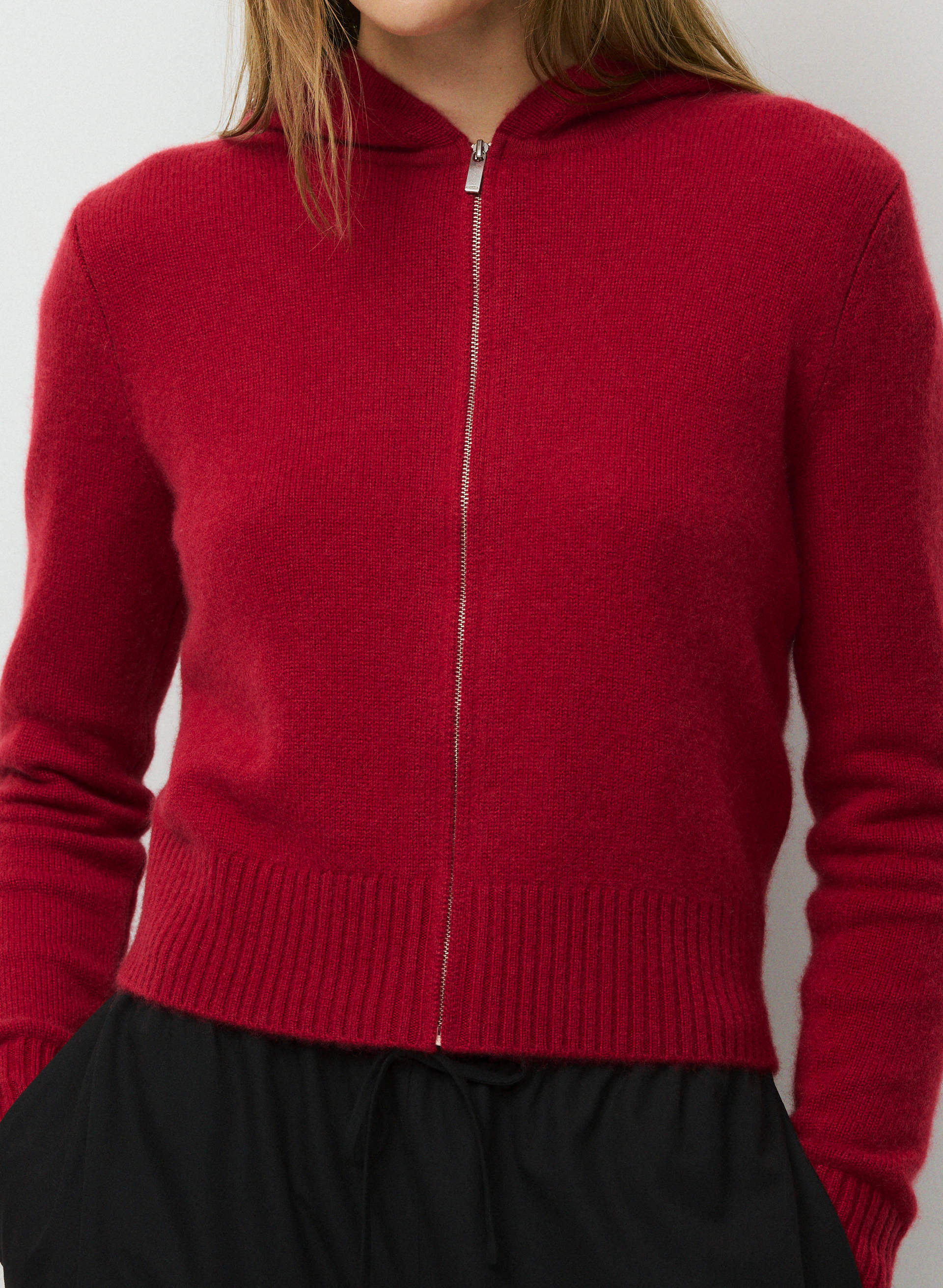 ESSENTIAL CASHMERE IDYLLIC ZIP HOODIE | Aritzia