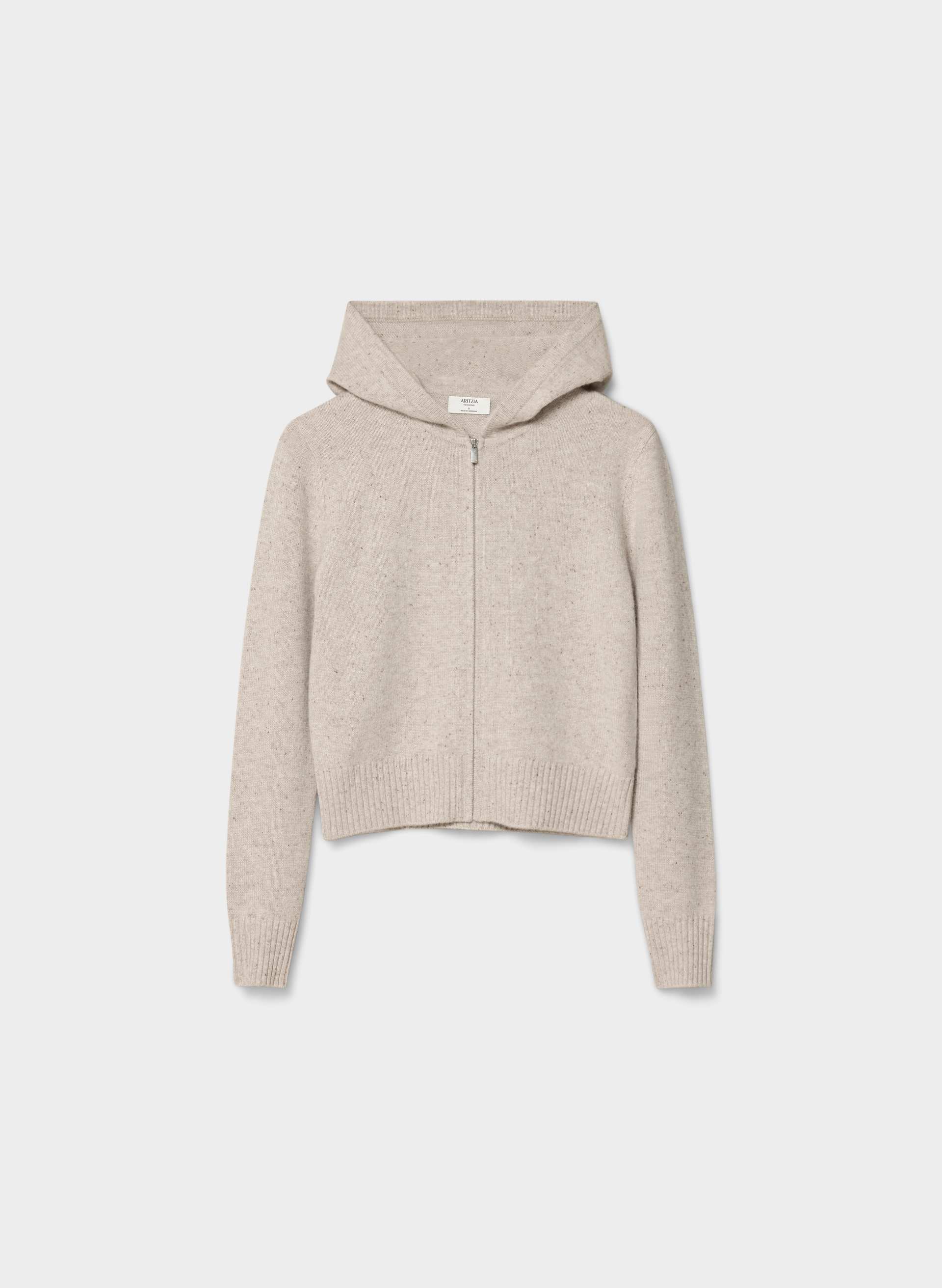 Essential Cashmere Idyllic Zip Hoodie | Aritzia US