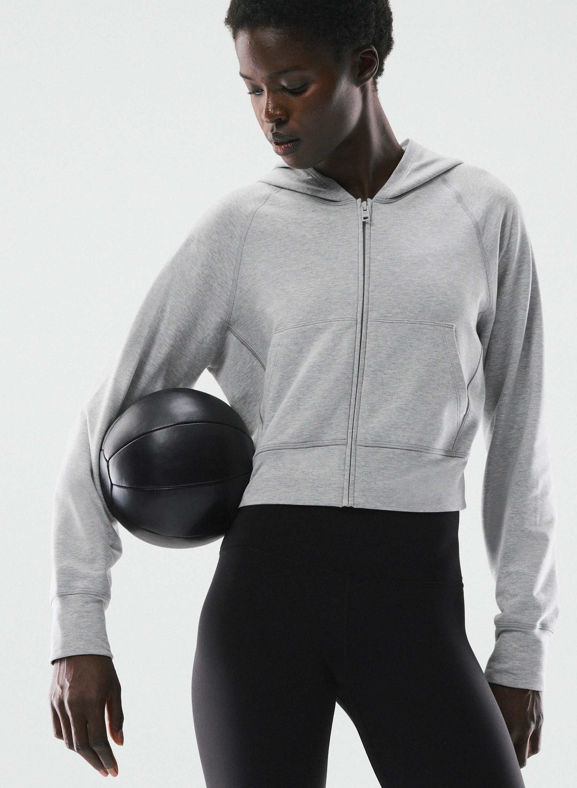 HALODRAPE™ MINDFUL ZIP HOODIE | Aritzia