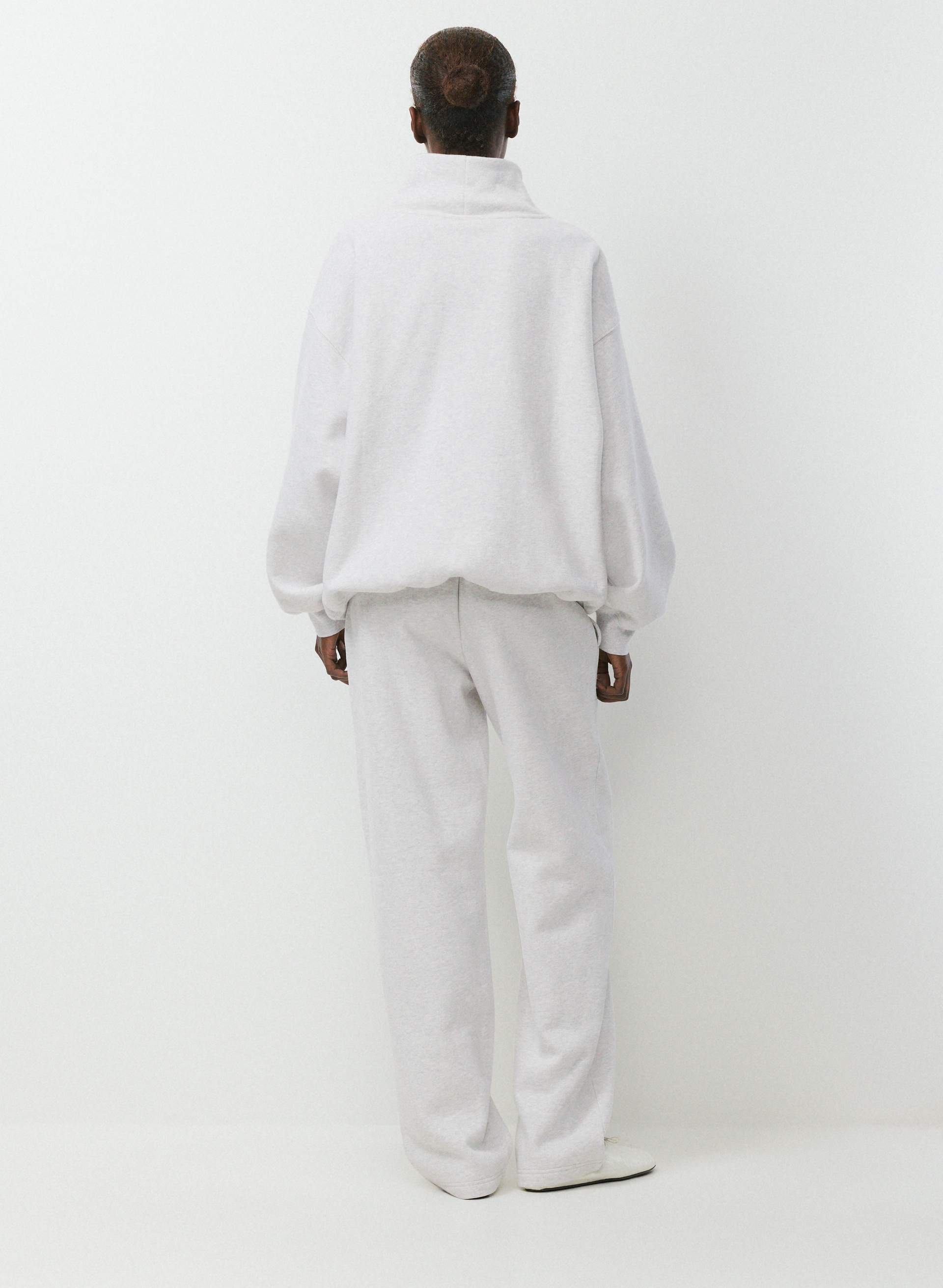 COZY SWEATFLEECE MEGA FUNNEL NECK | Aritzia