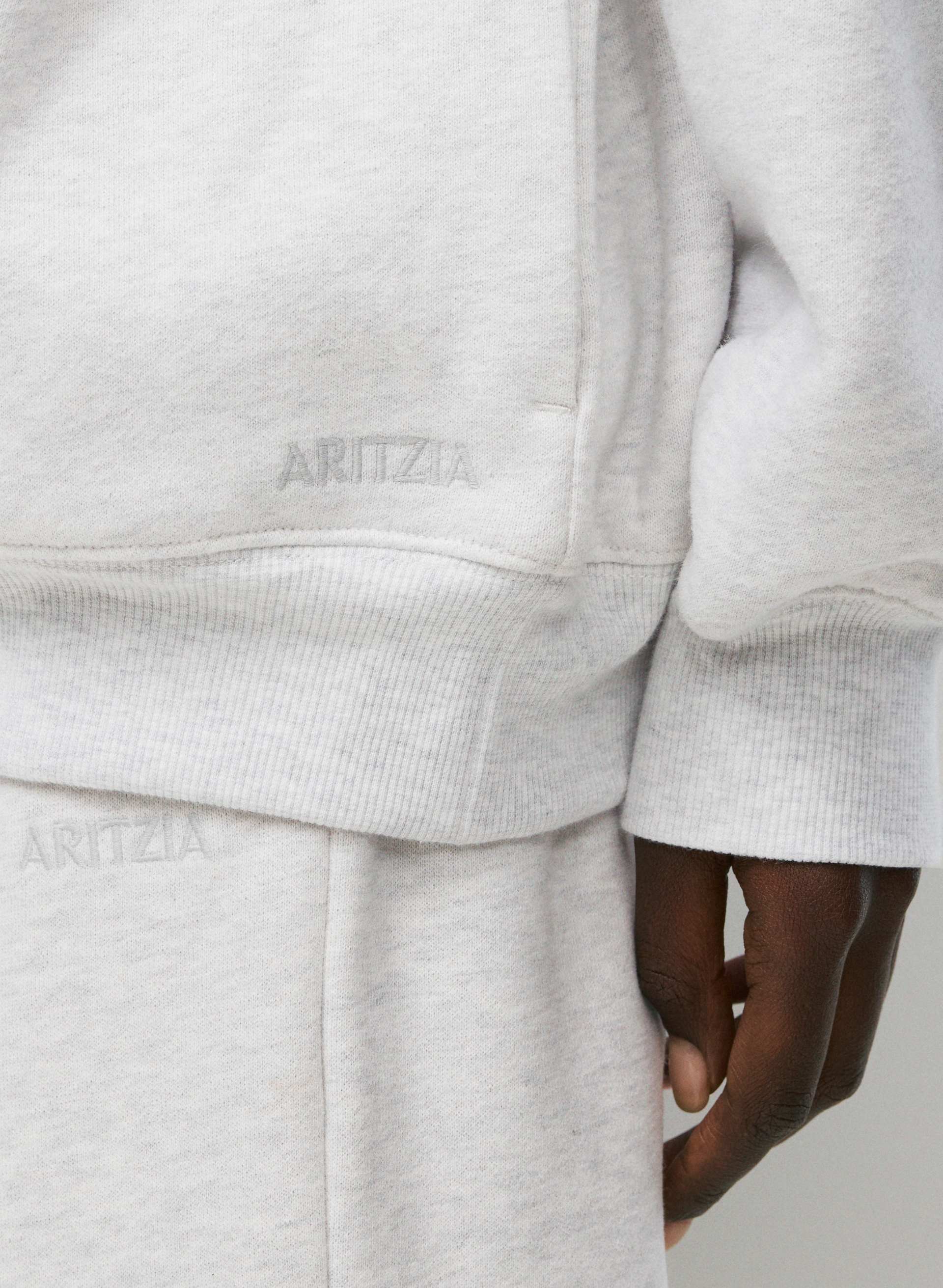COZY SWEATFLEECE MEGA FUNNEL NECK | Aritzia