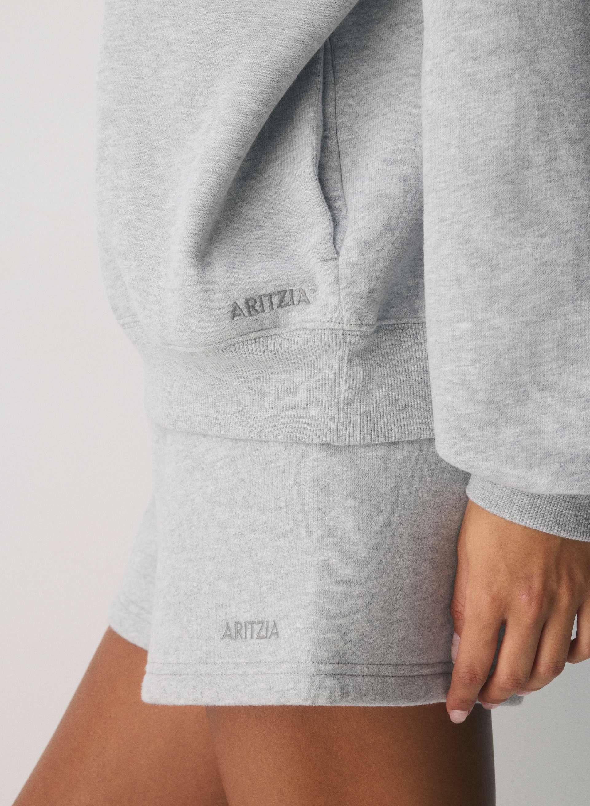 COZY SWEATFLEECE MEGA FUNNEL NECK | Aritzia