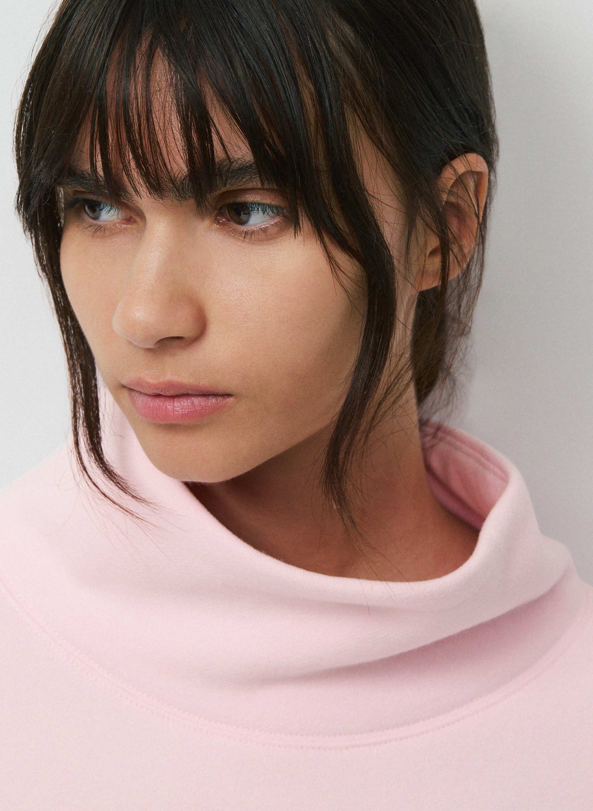 COZY SWEATFLEECE MEGA FUNNEL NECK | Aritzia