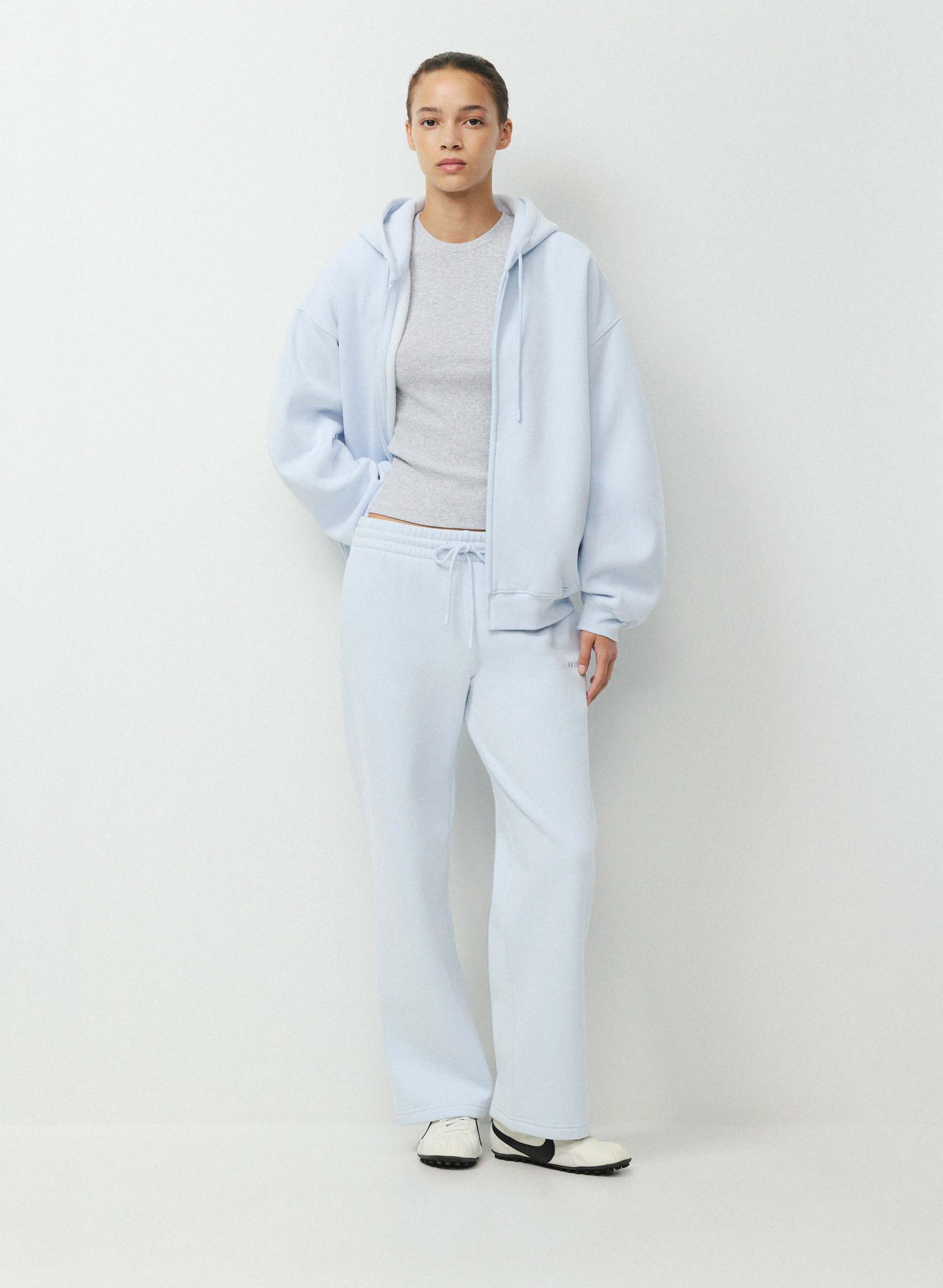 COZY SWEATFLEECE MEGA ZIP HOODIE - Oversized fleece zip-up hoodie. 