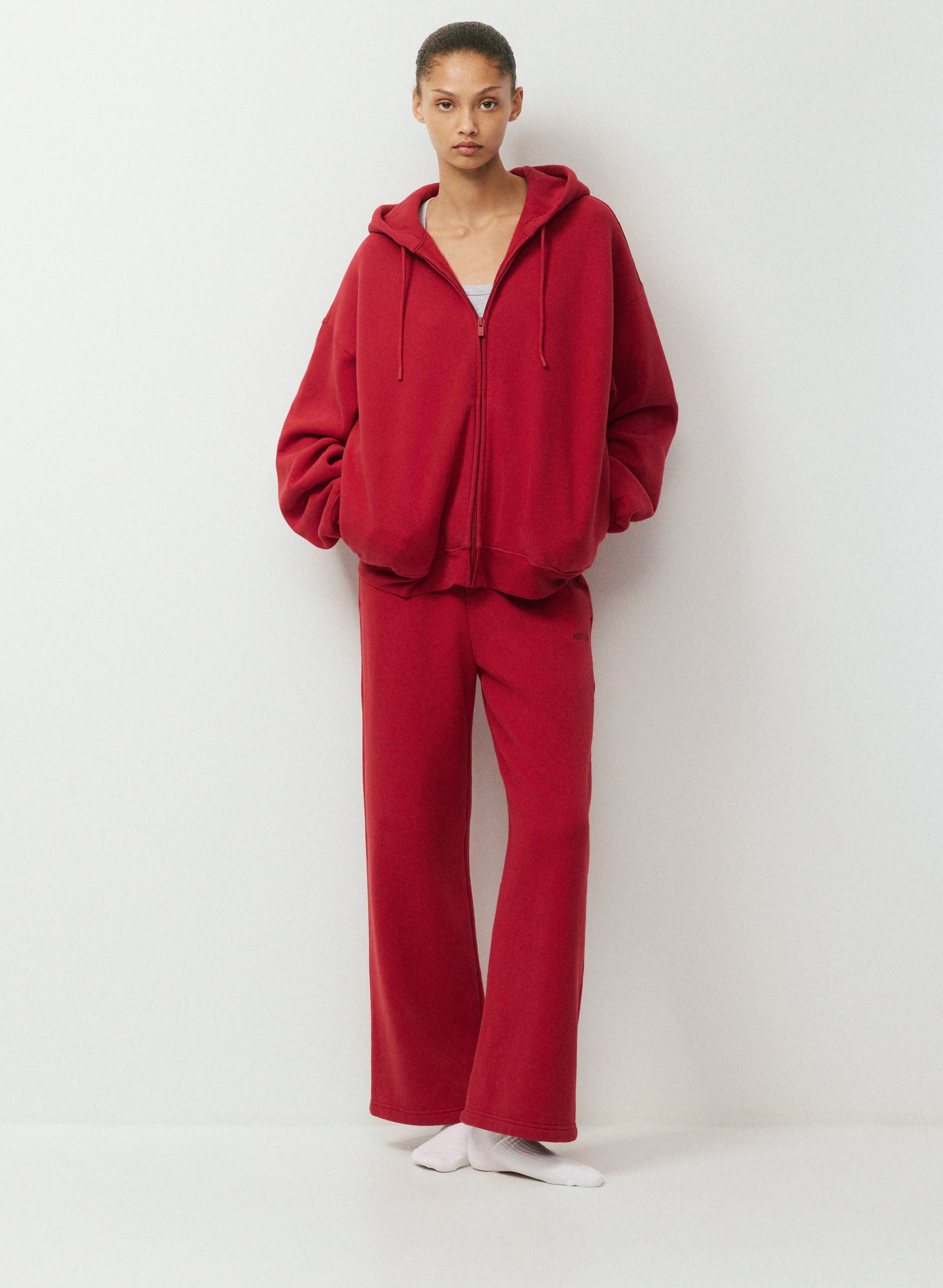 COZY SWEATFLEECE MEGA ZIP HOODIE - Oversized fleece zip-up hoodie. 