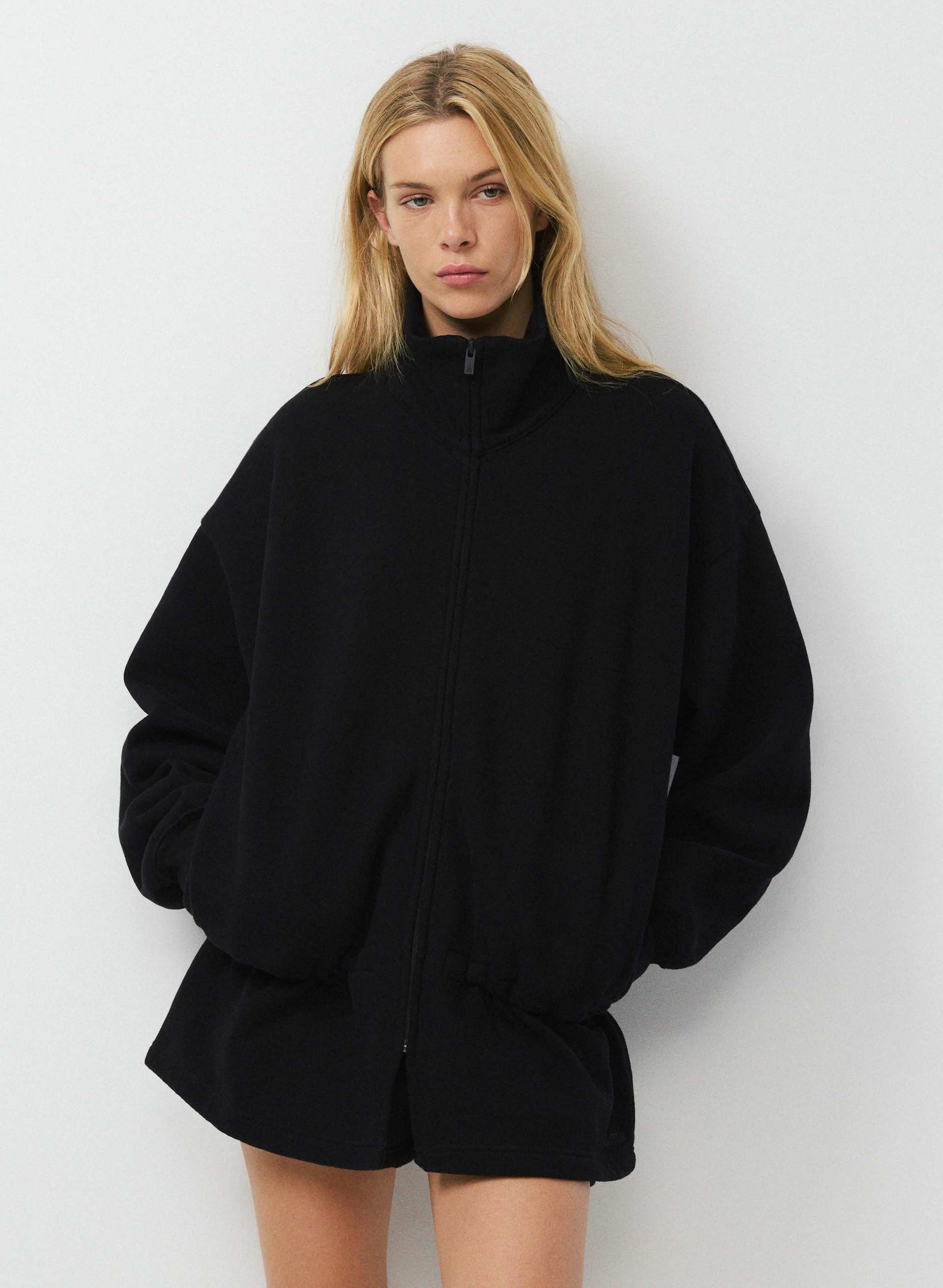 Cozy Sweatfleece Mega Cinch Zip-Up | Aritzia CA