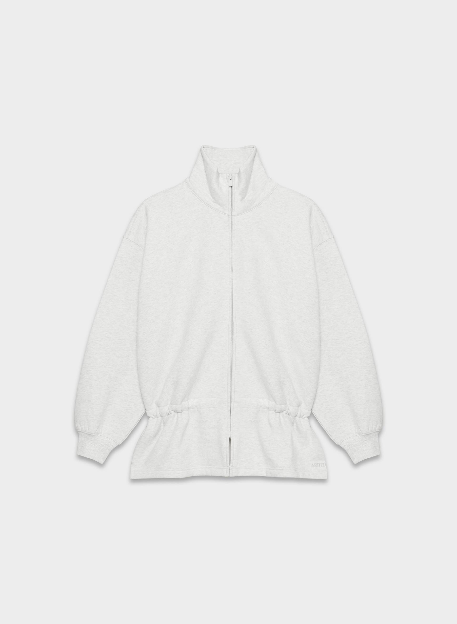 COZY SWEATFLEECE MEGA CINCH ZIP-UP | Aritzia