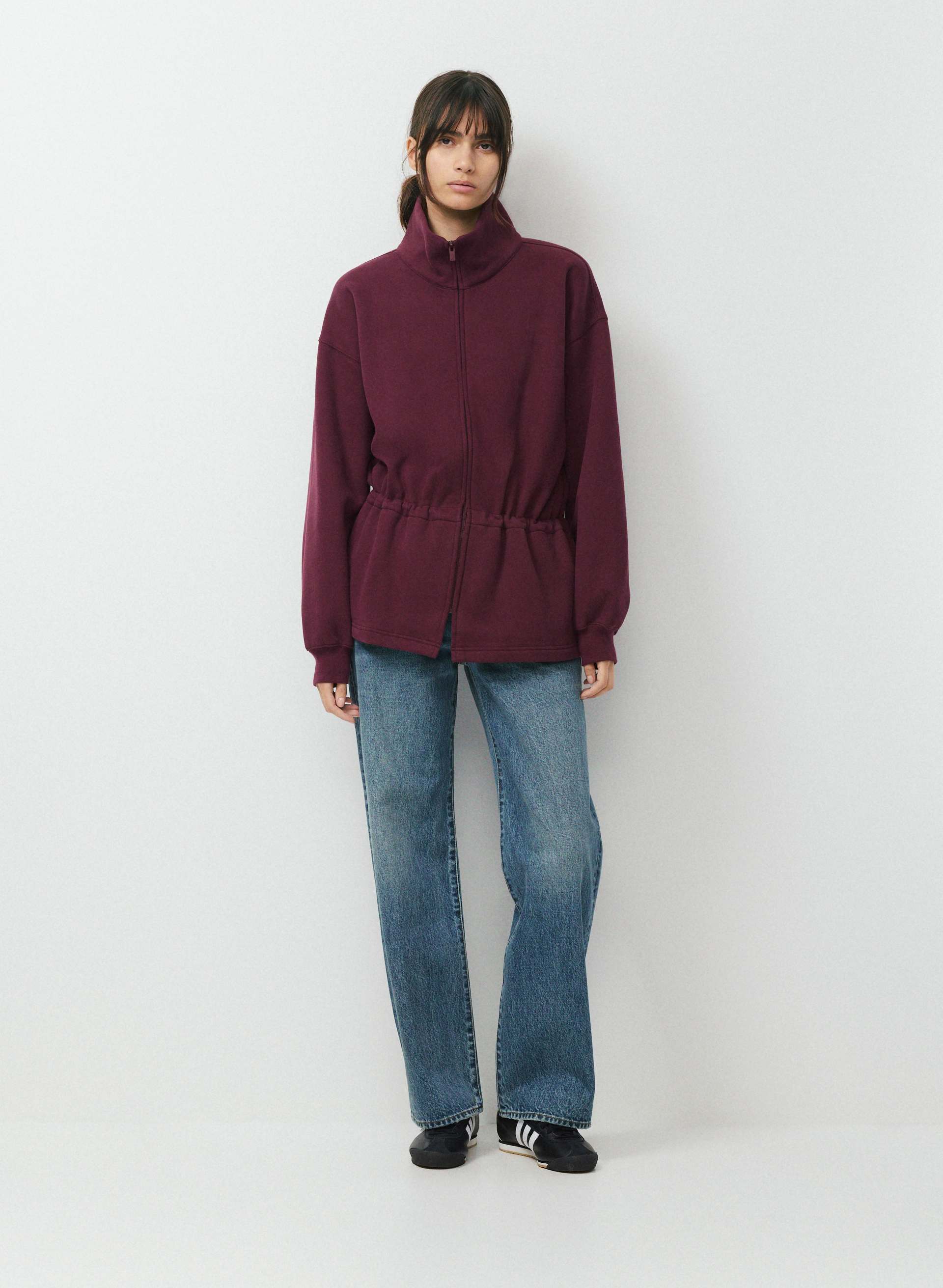 Cozy Sweatfleece Mega Cinch Zip-Up | Aritzia US