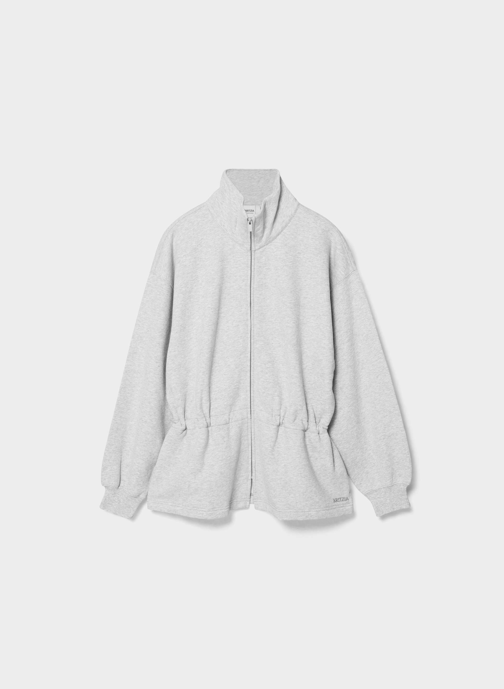 COZY SWEATFLEECE MEGA CINCH ZIP-UP | Aritzia