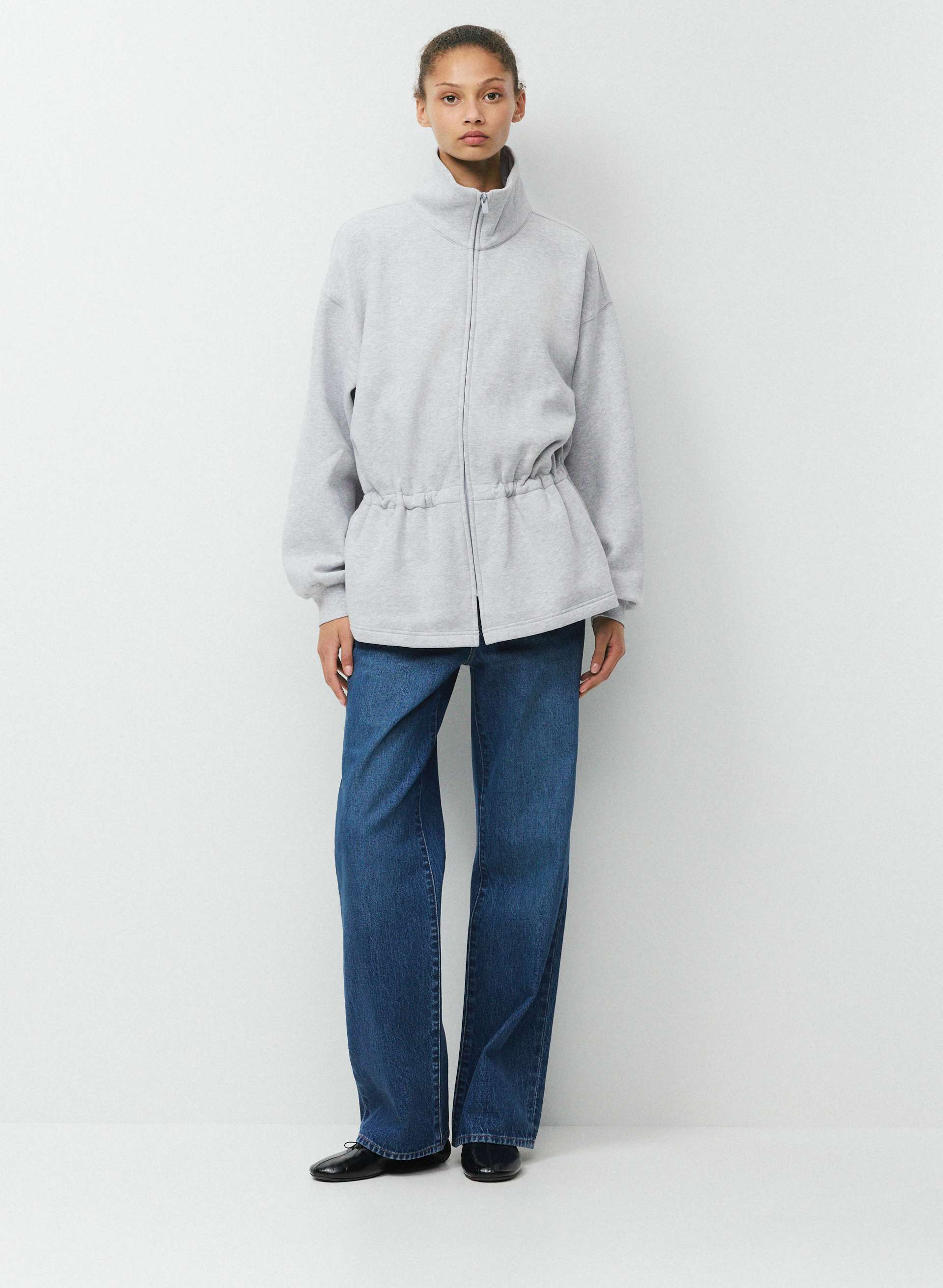 Cozy Sweatfleece Mega Cinch Zip-Up | Aritzia US