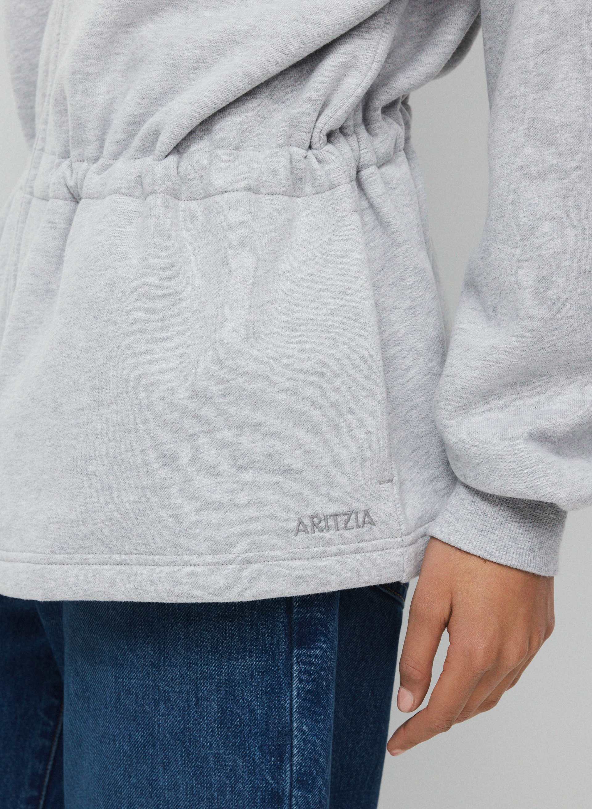 COZY SWEATFLEECE MEGA CINCH ZIP-UP | Aritzia
