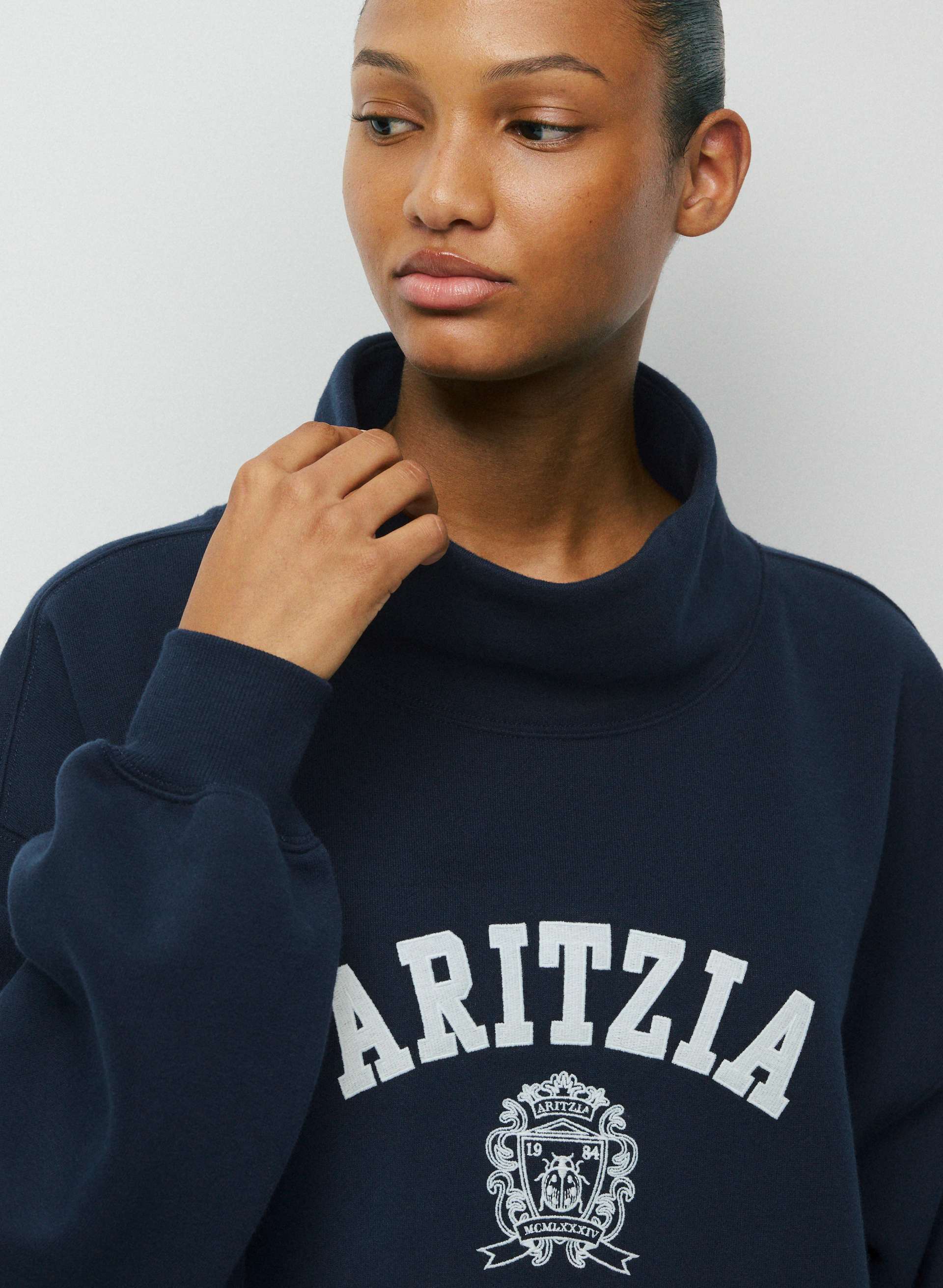 Cozy Sweatfleece Mega Funnel Neck | Aritzia US