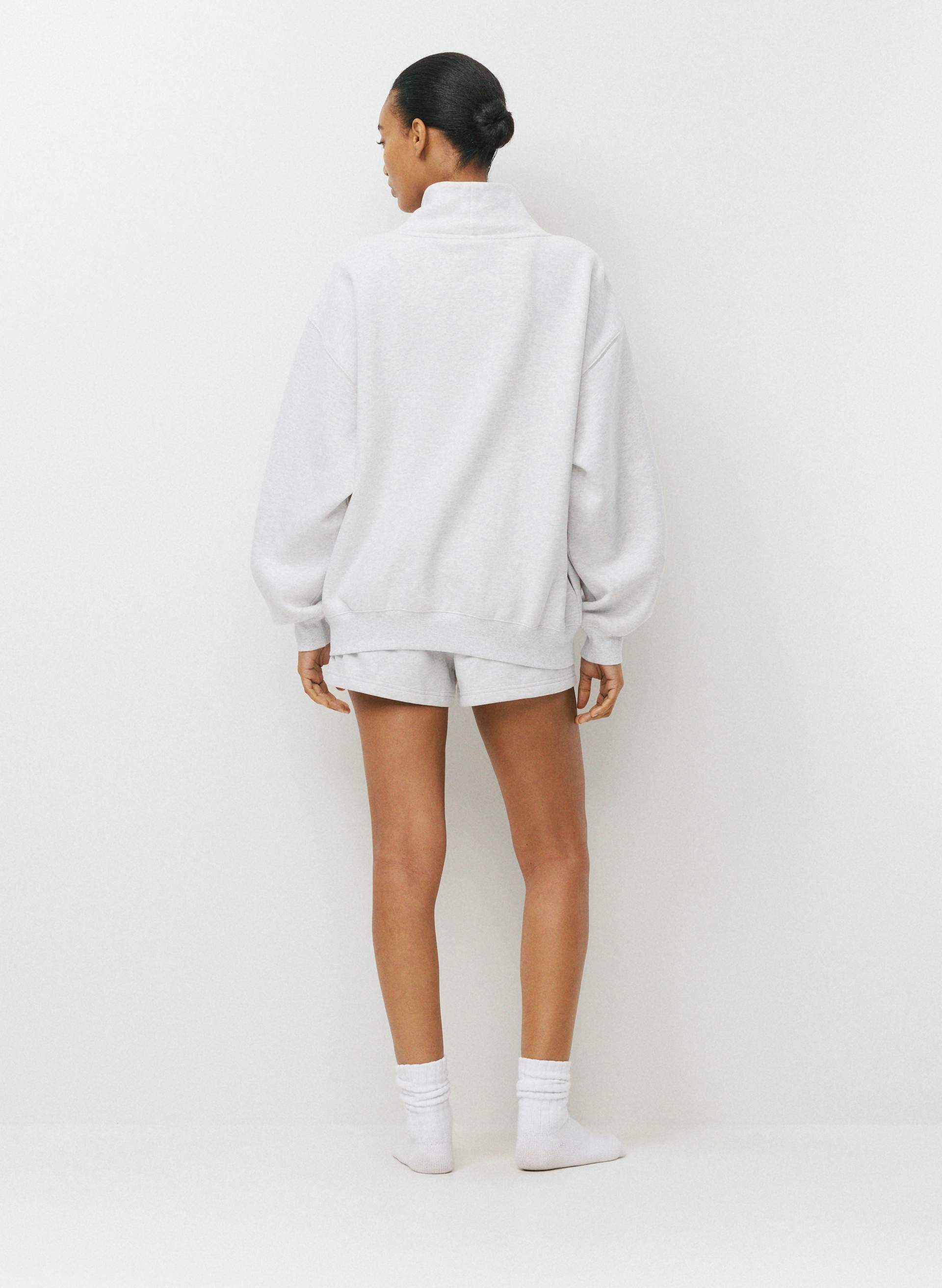 COZY SWEATFLEECE MEGA FUNNEL NECK | Aritzia
