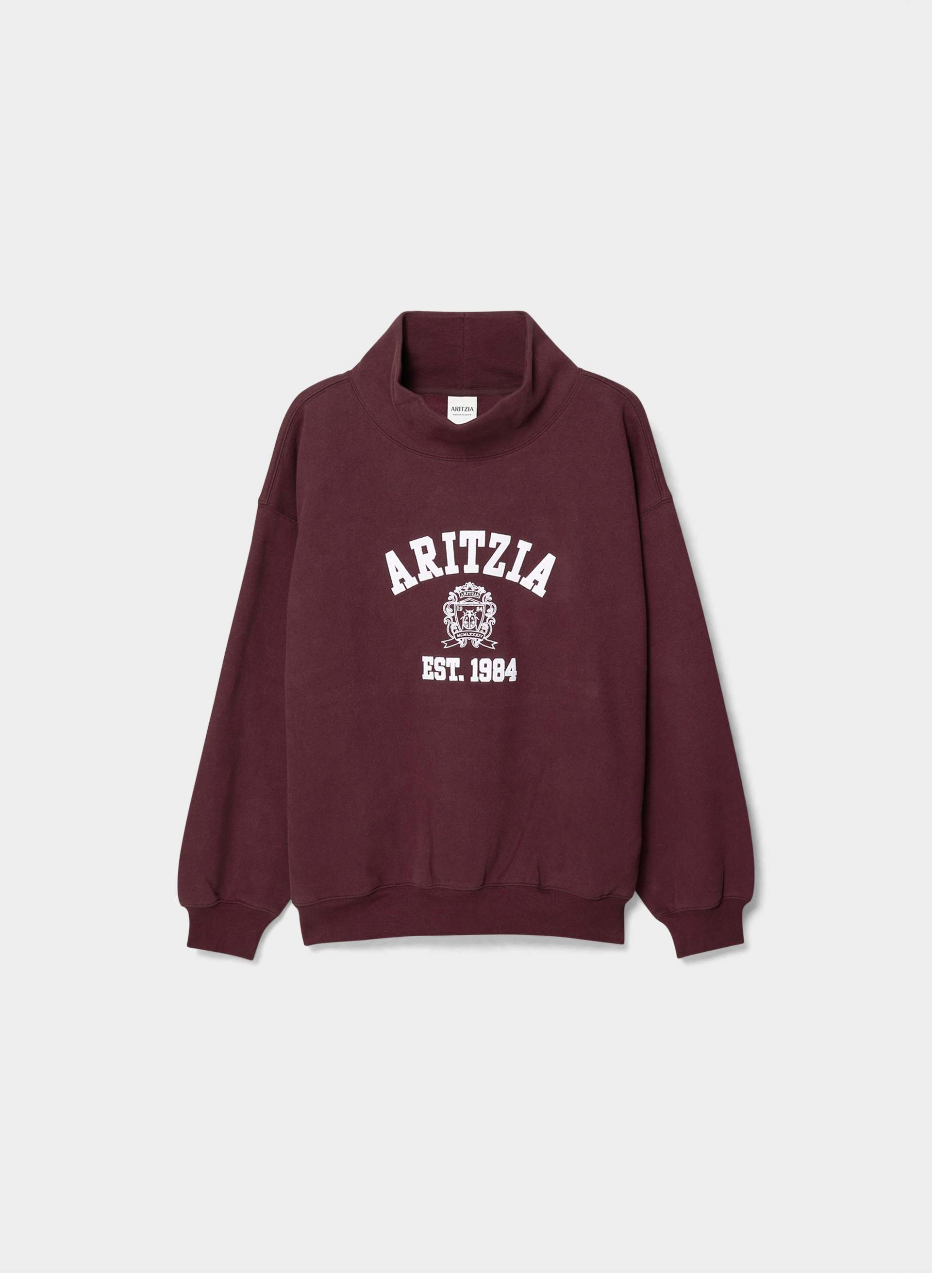 COZY SWEATFLEECE MEGA FUNNEL NECK | Aritzia