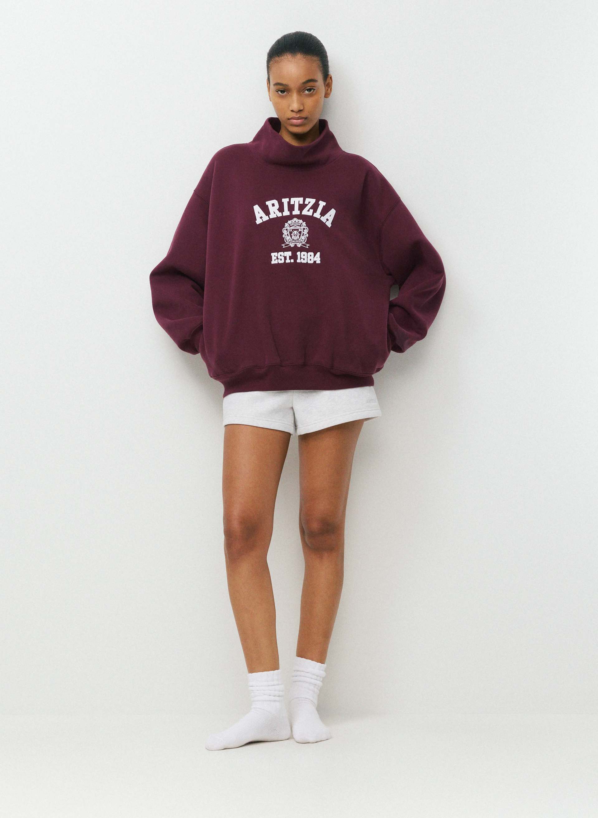 Cozy Sweatfleece Mega Funnel Neck | Aritzia US