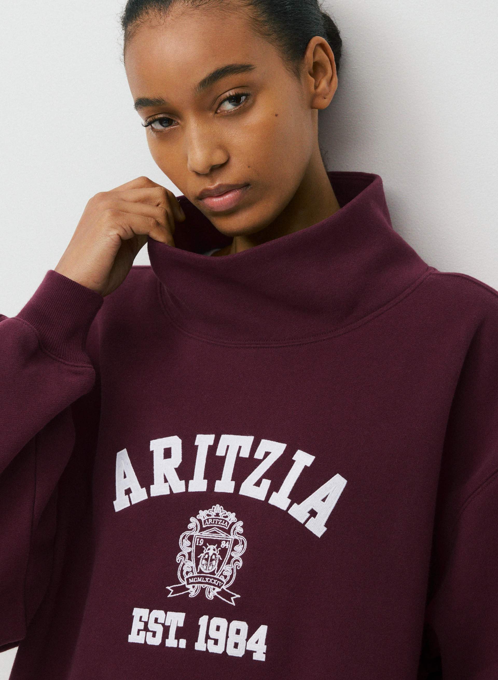 Cozy Sweatfleece Mega Funnel Neck | Aritzia US