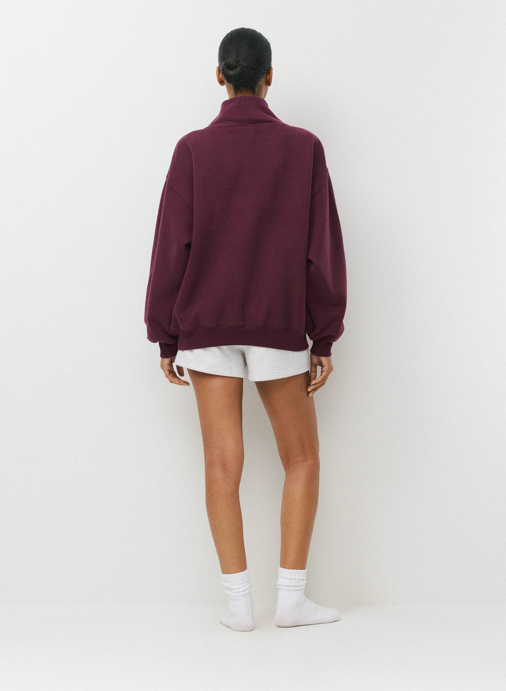 COZY SWEATFLEECE MEGA FUNNEL NECK | Aritzia