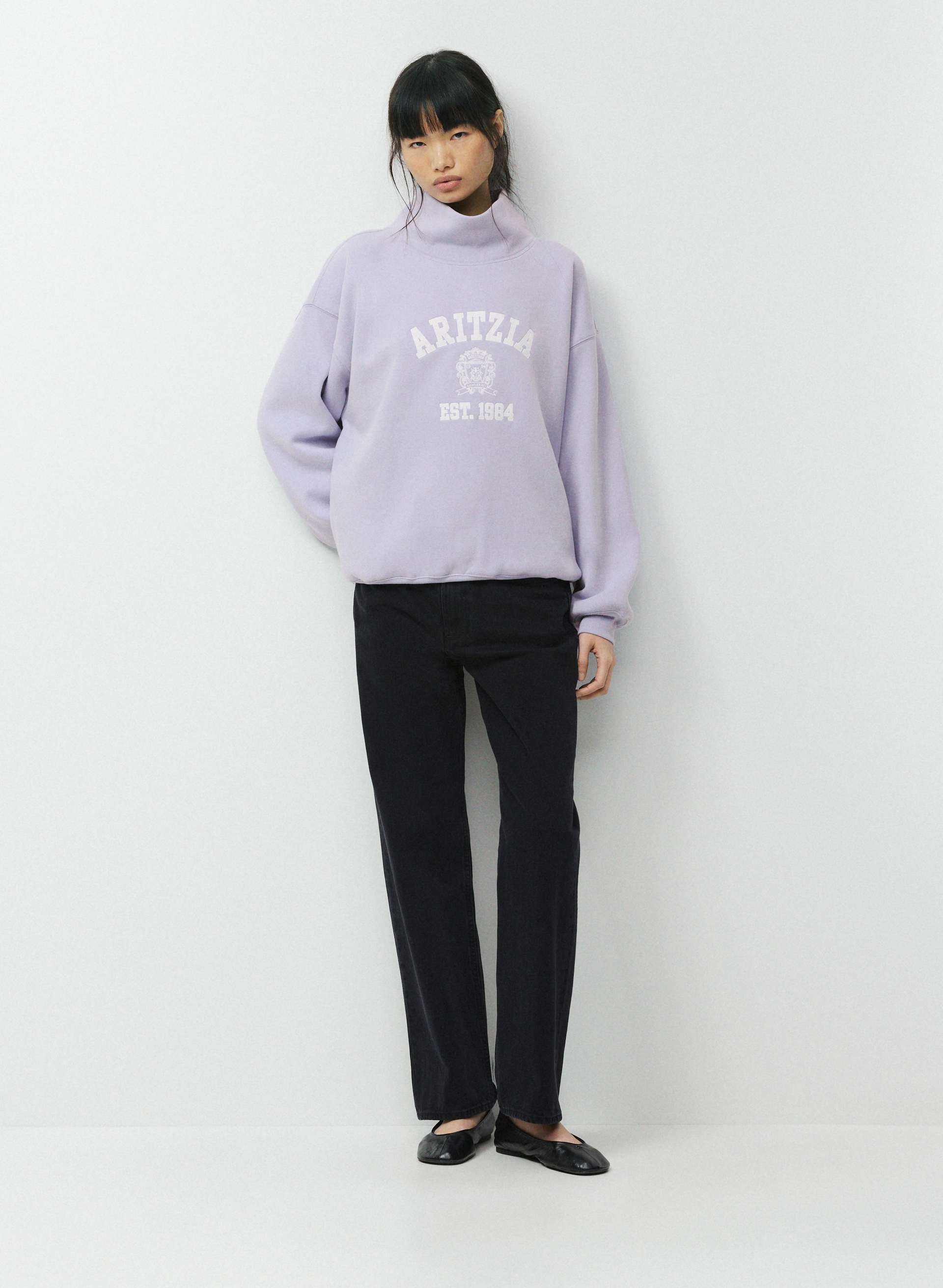  CHANDAIL MÉGA COL CHEM. - MOLL. DOUILLET | Aritzia