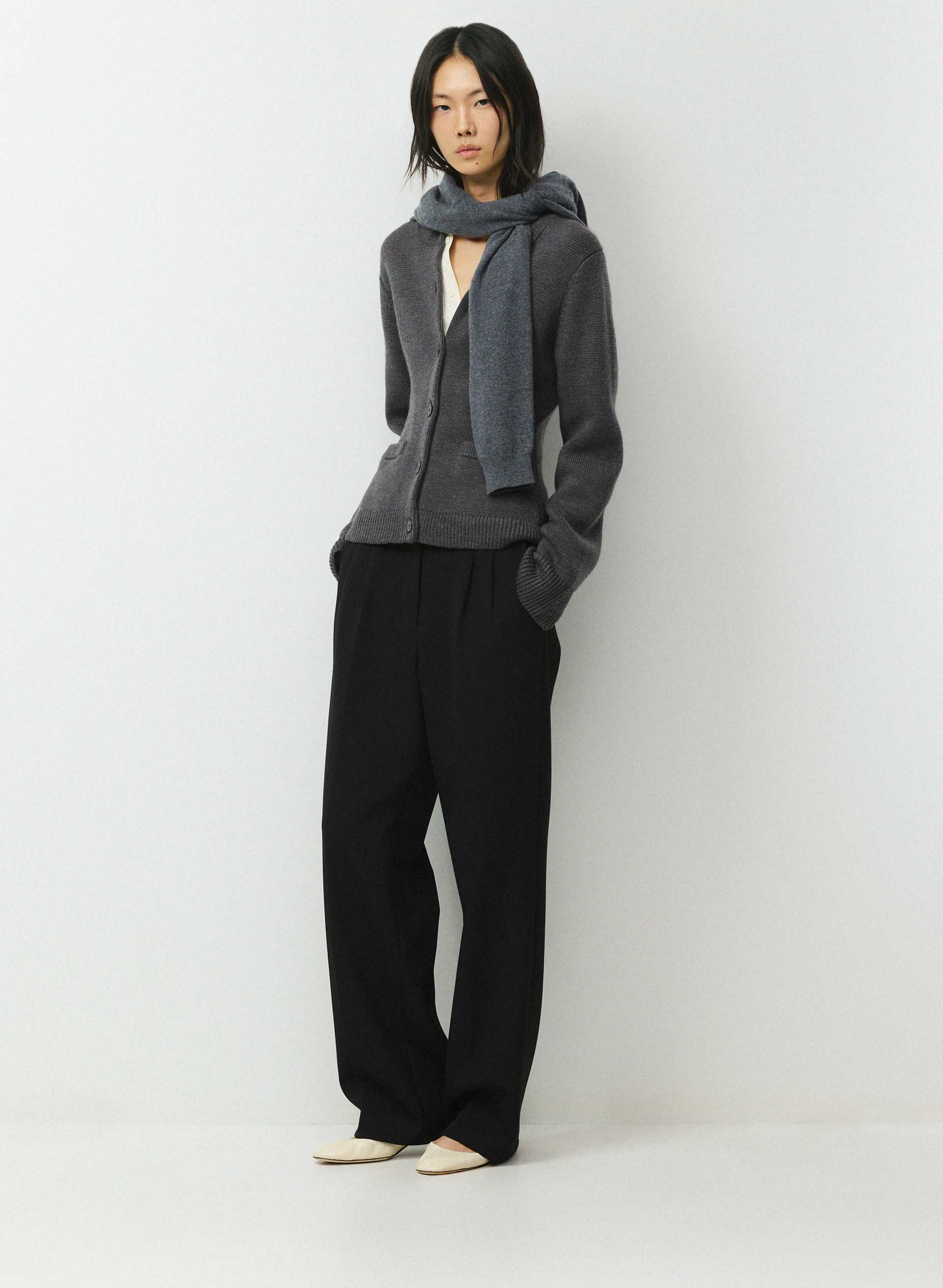 MERAKI MERINO WOOL CARDIGAN | Aritzia
