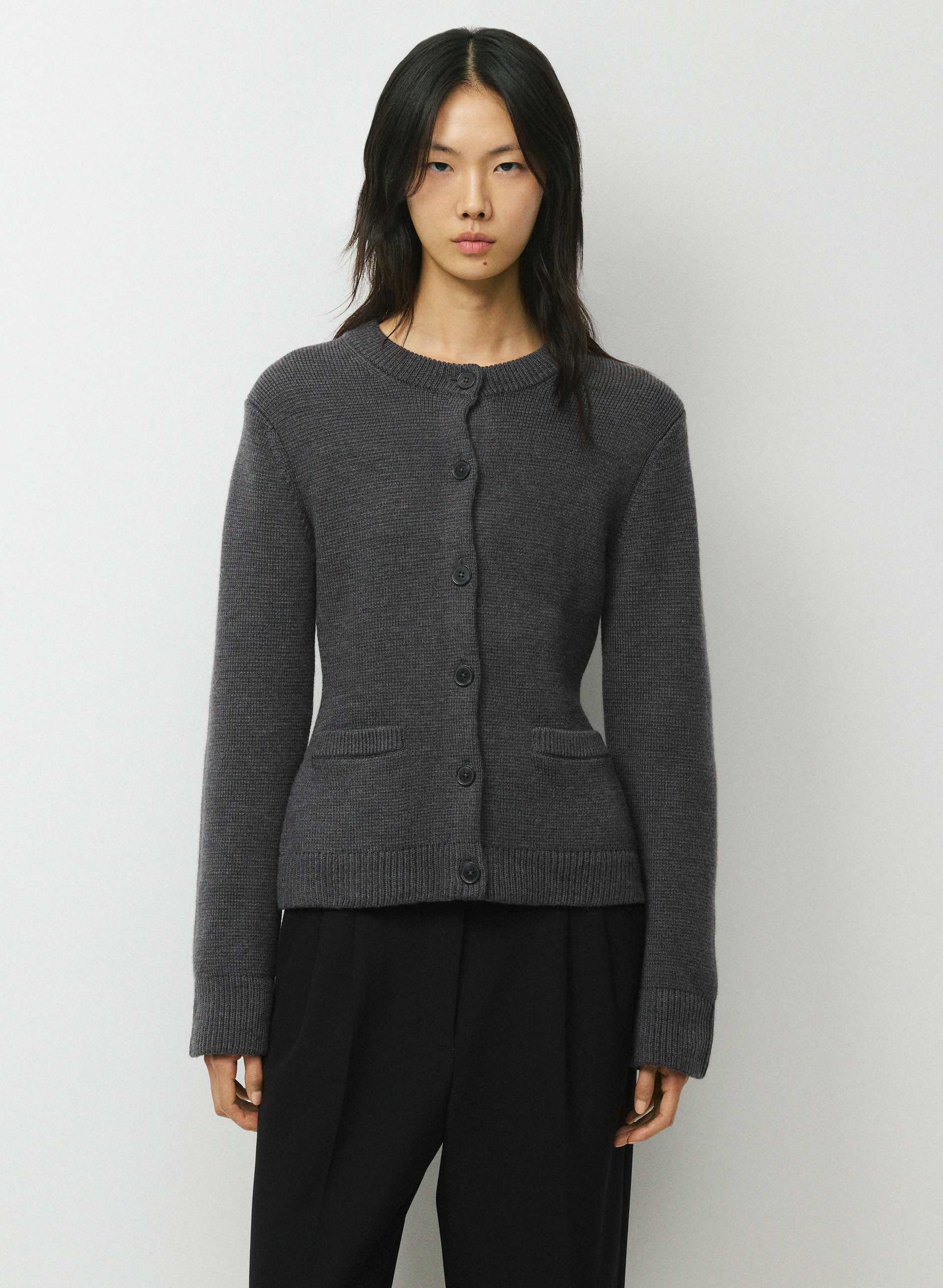 MERAKI MERINO WOOL CARDIGAN | Aritzia
