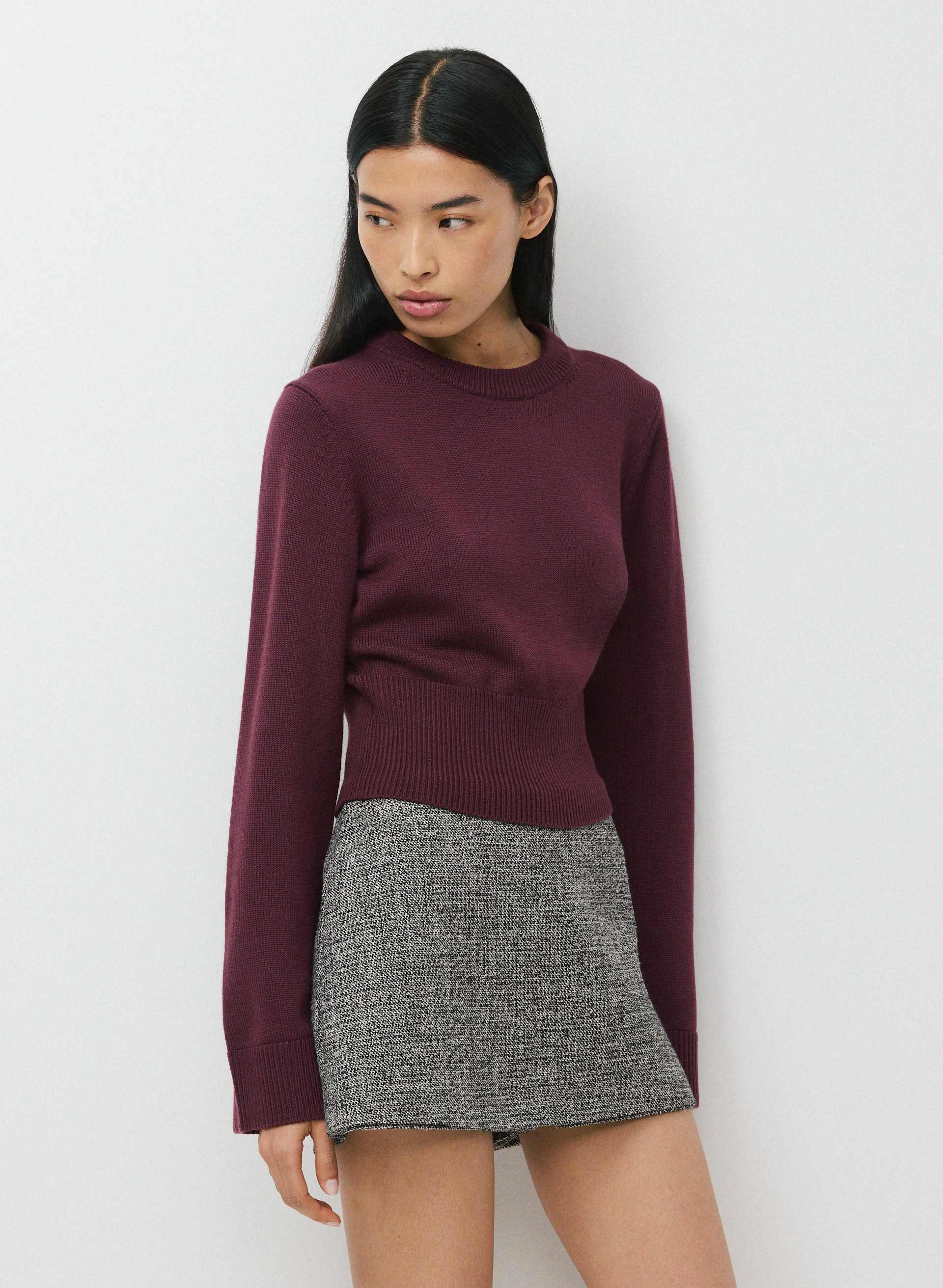 BYLINE MERINO WOOL SWEATER | Aritzia