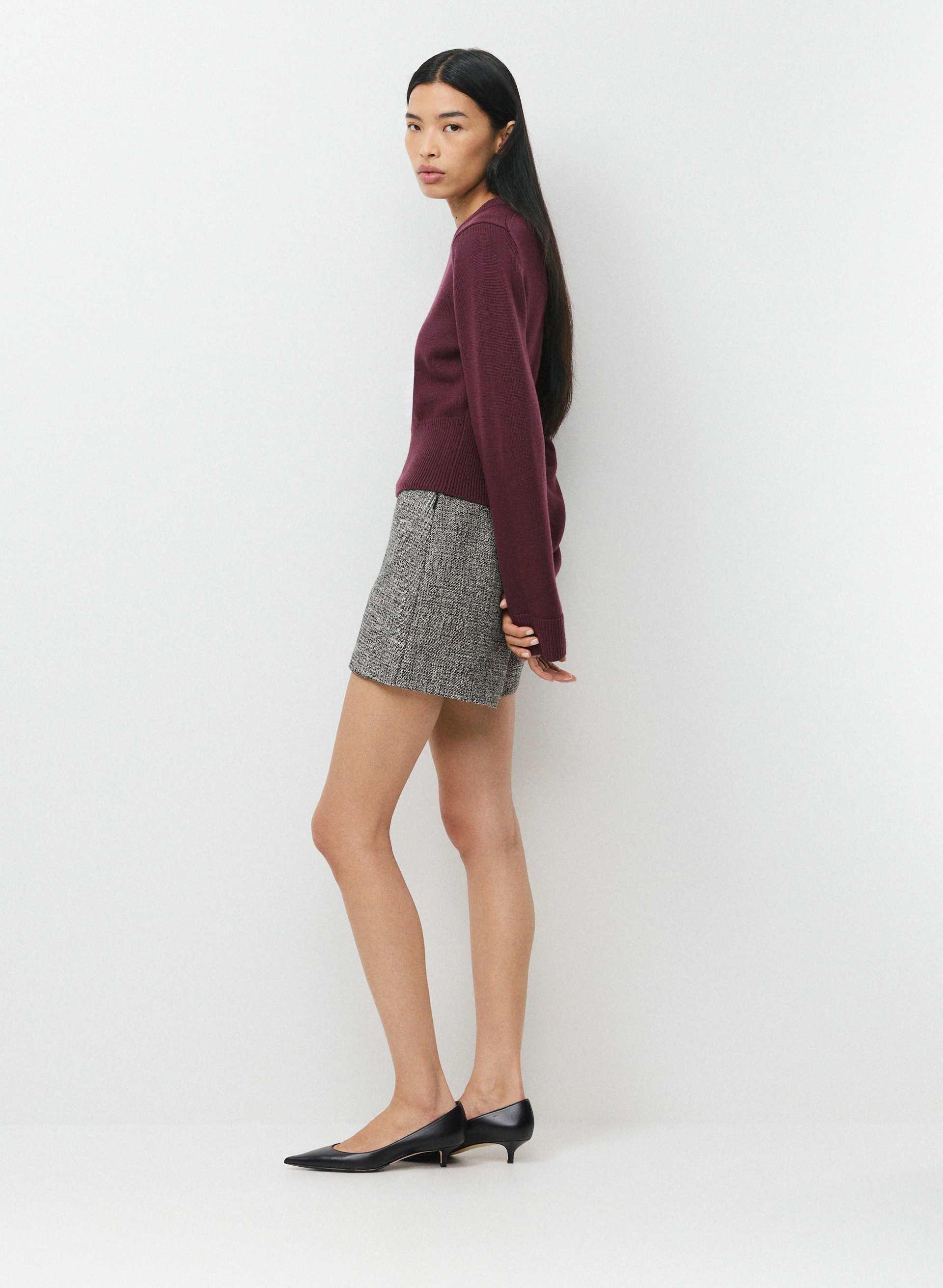 BYLINE MERINO WOOL SWEATER | Aritzia
