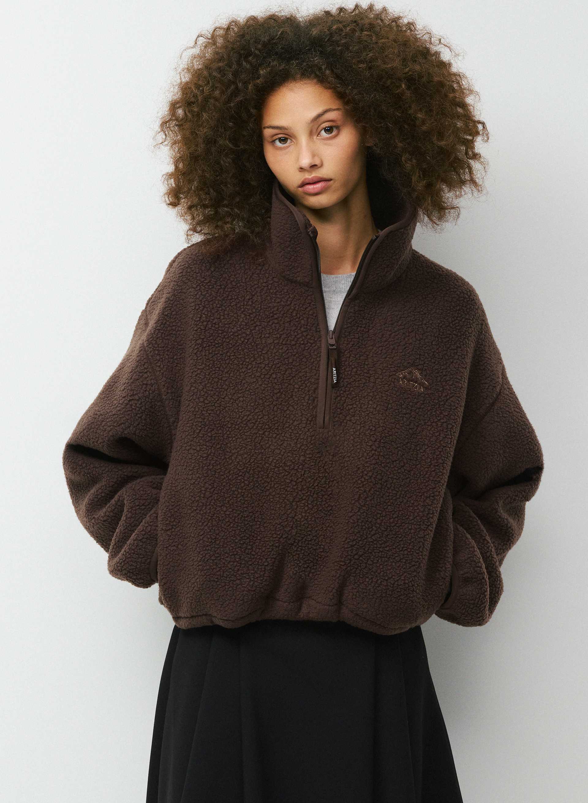 Polartec® Thermal Pro™ Zephyr Hi-Hip Mockneck | Aritzia US