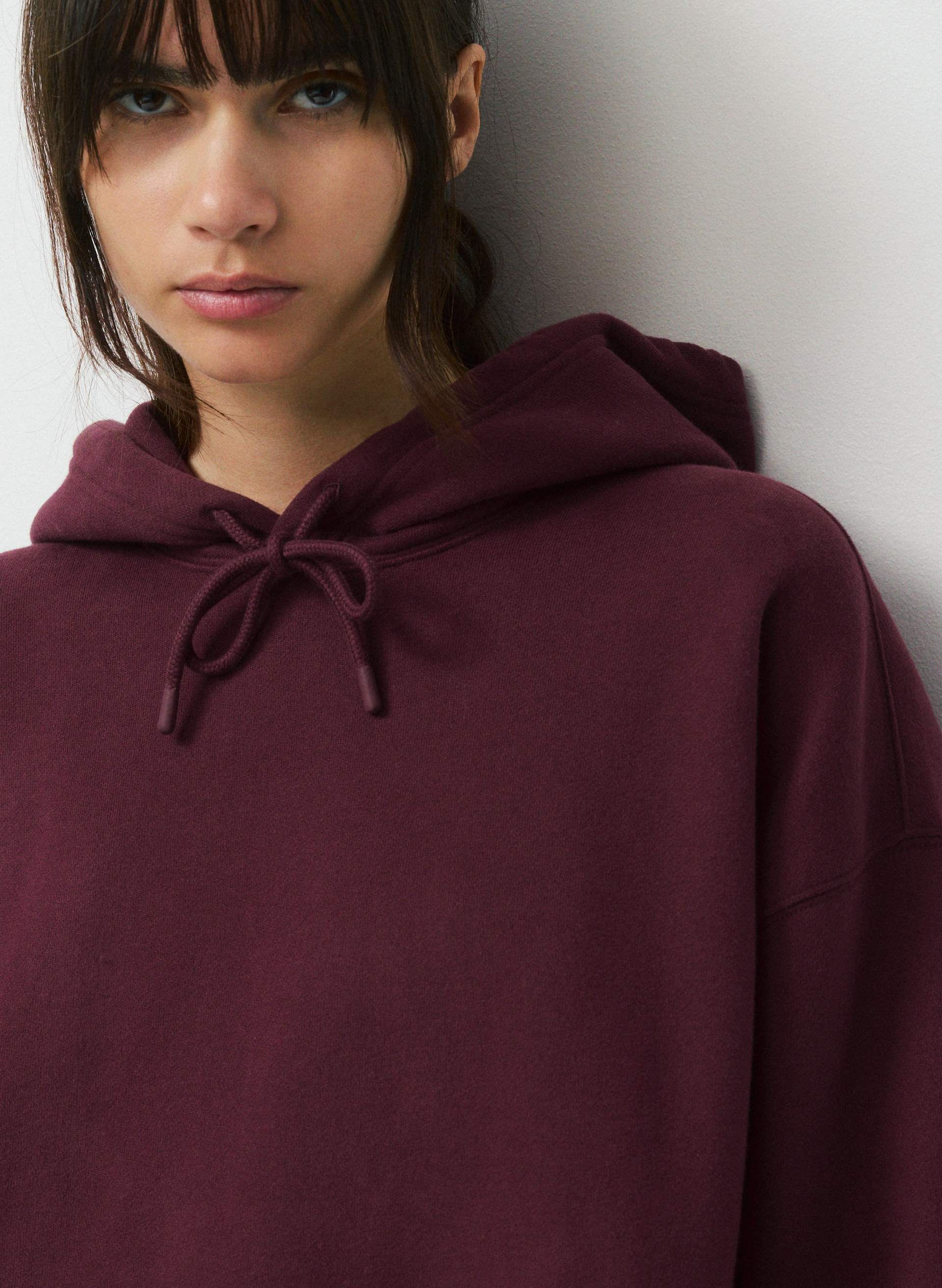 CHANDAIL MEGA À CAPUCHON - MOLLETON DOUILLET | Aritzia