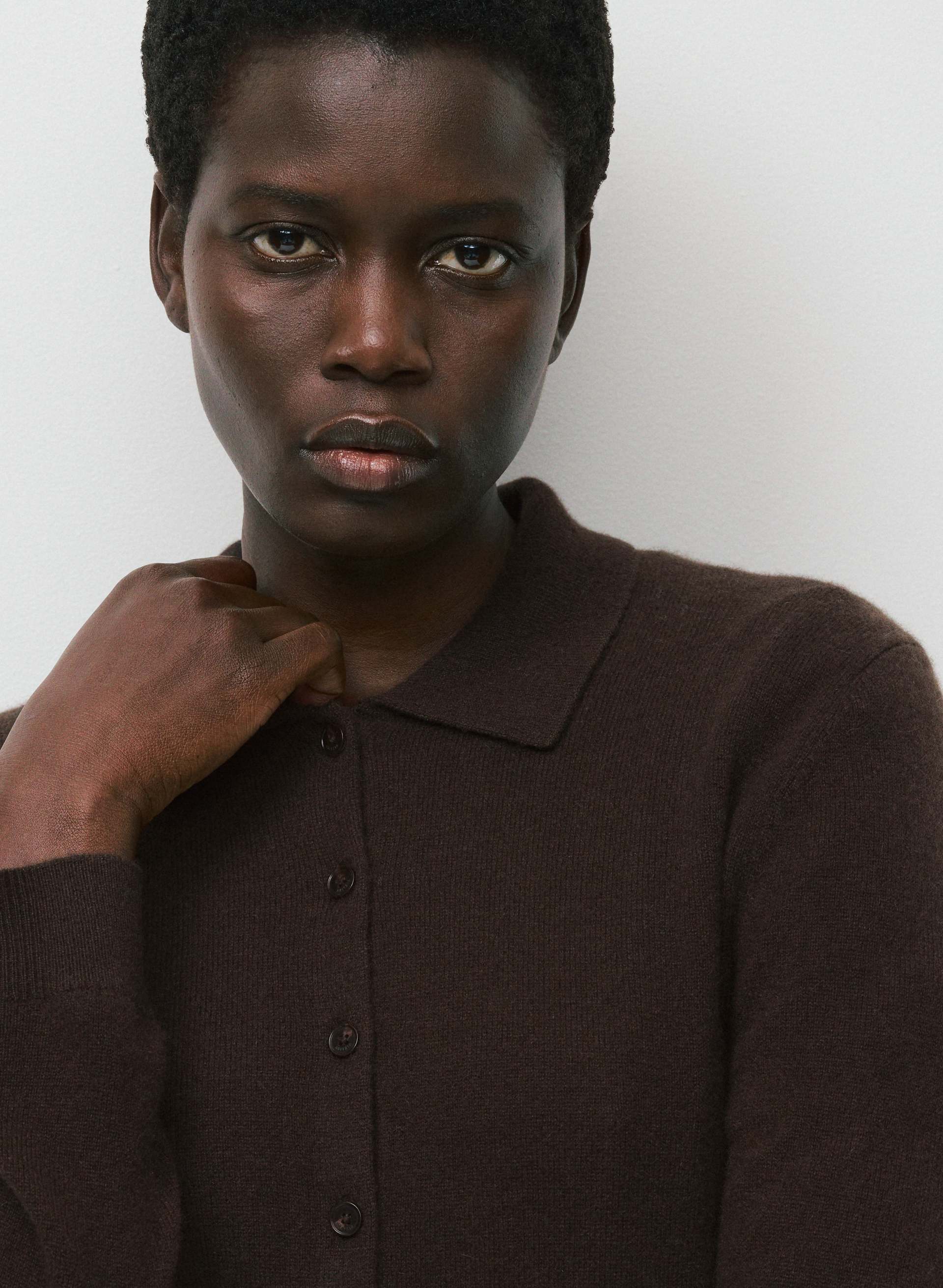 CARDIGAN FOUNDATION - CACHEMIRE BARE | Aritzia