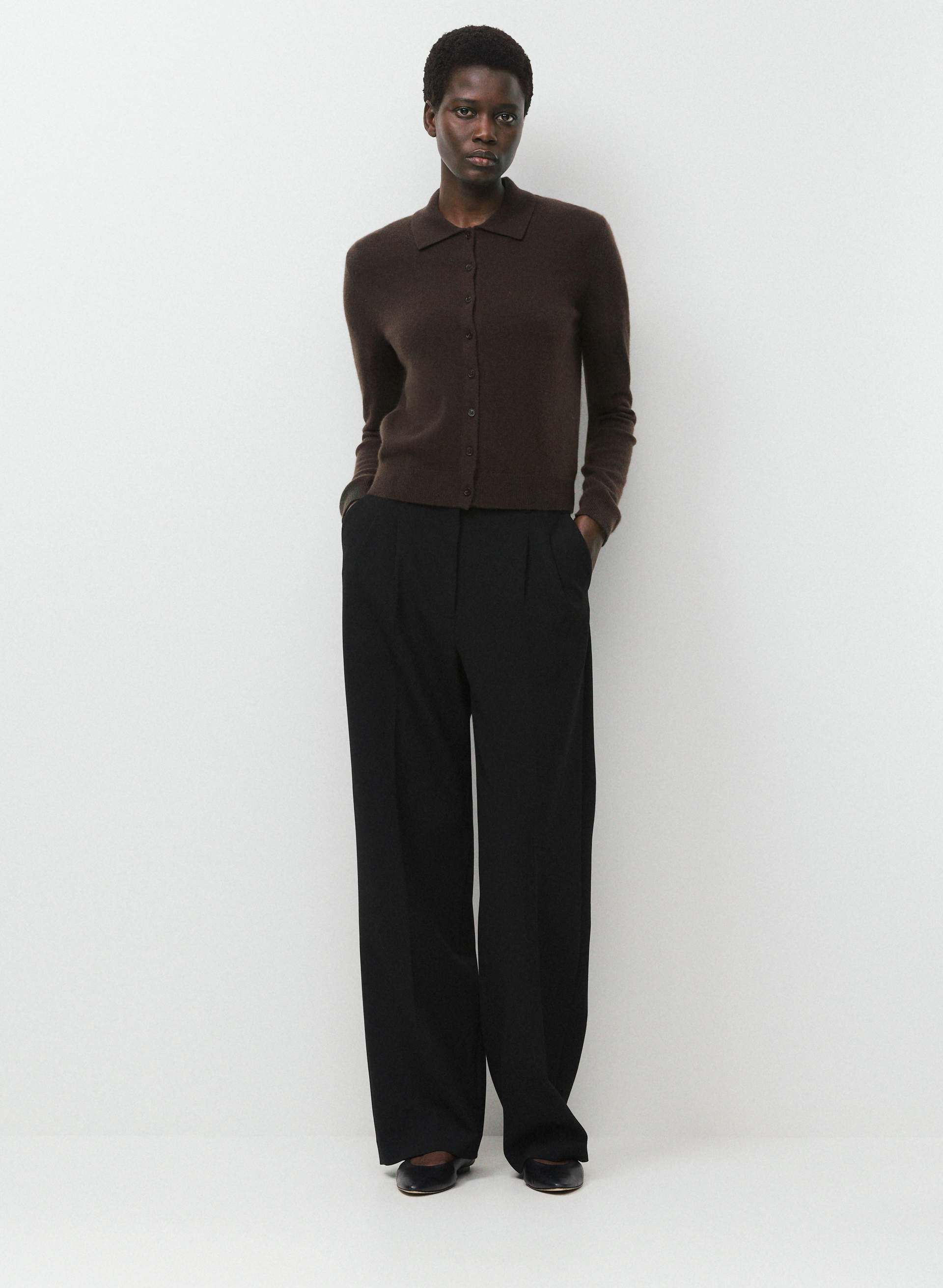 CARDIGAN FOUNDATION - CACHEMIRE BARE | Aritzia