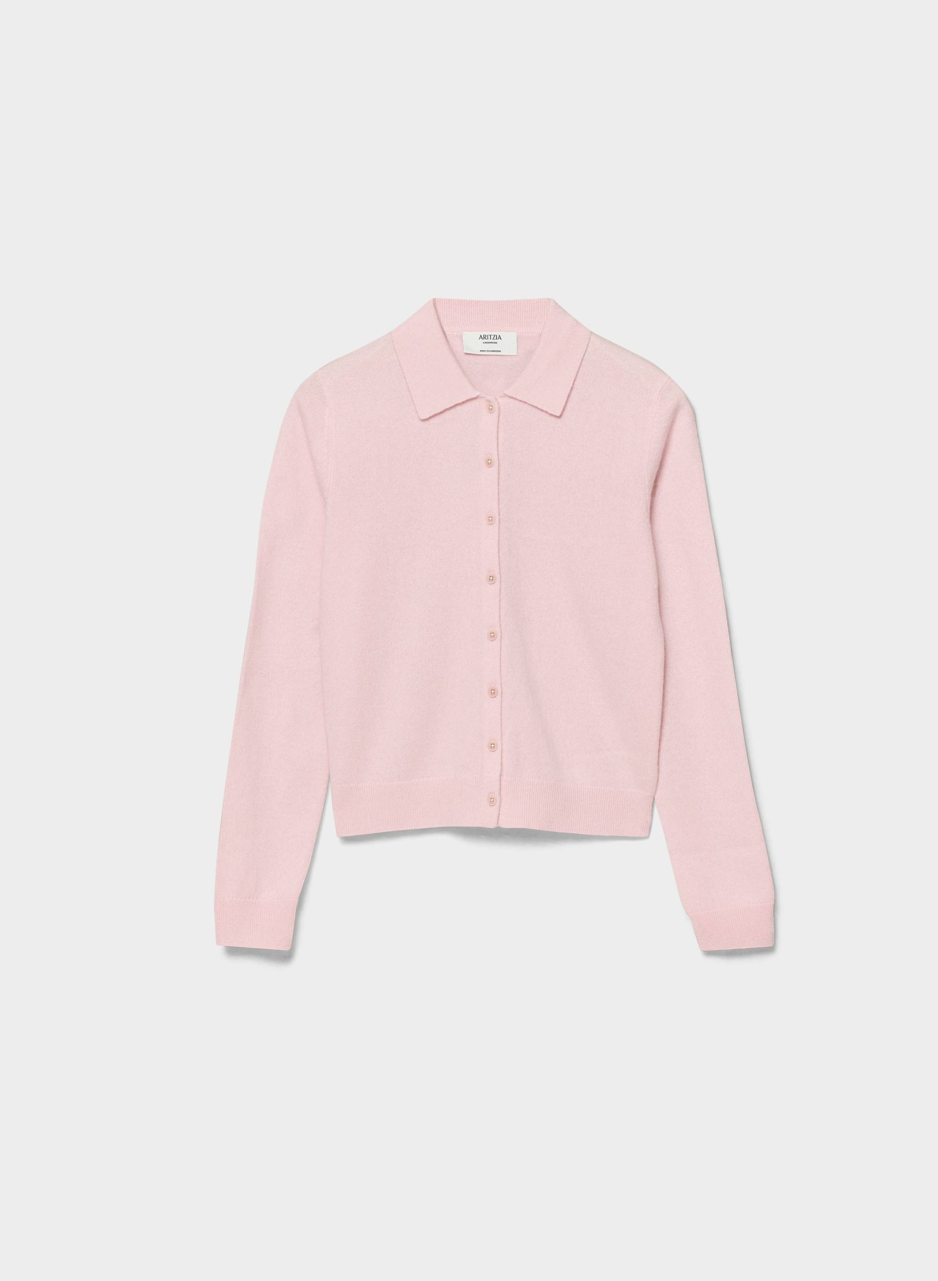BARE CASHMERE FOUNDATION CARDIGAN | Aritzia