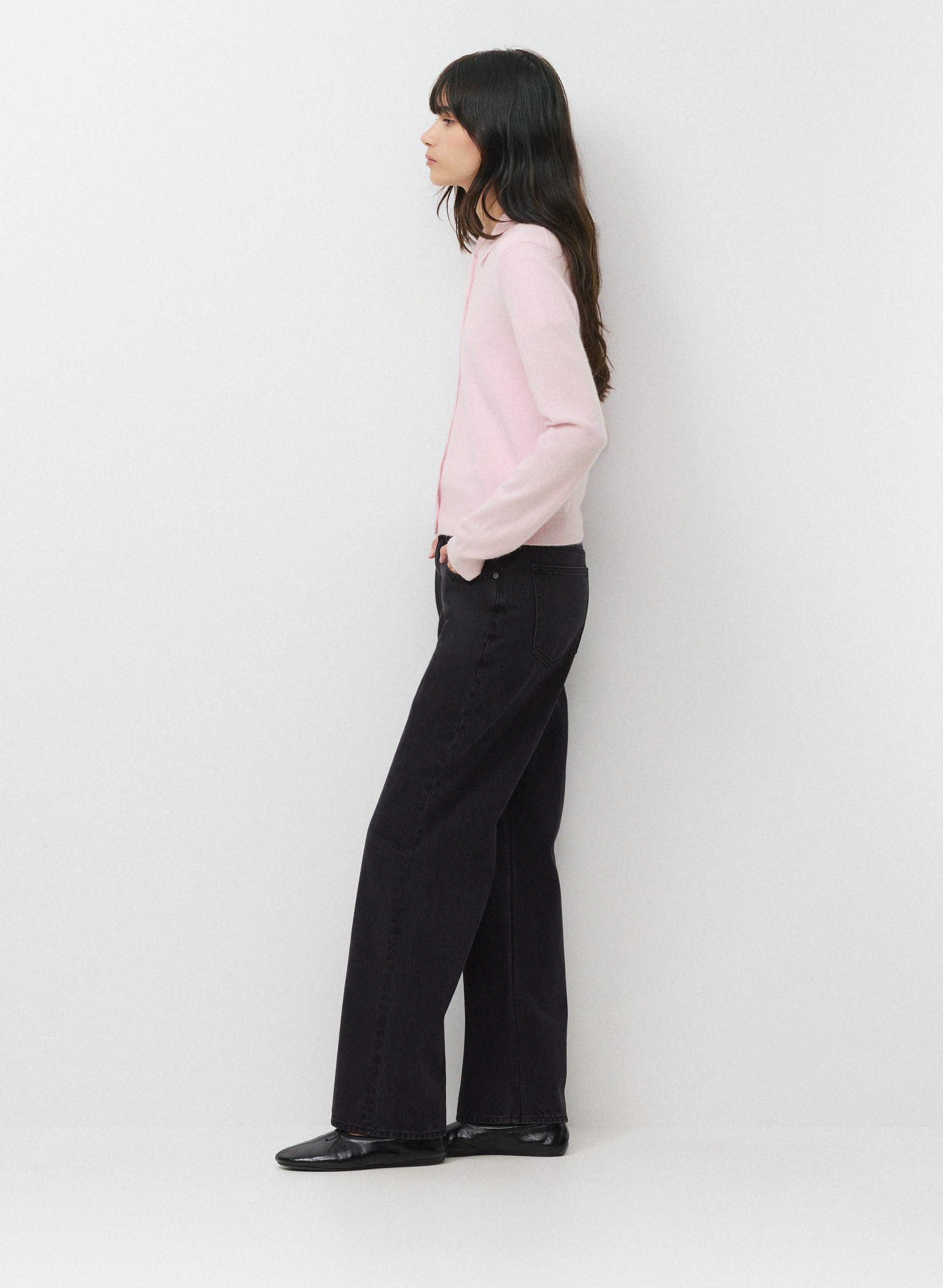 BARE CASHMERE FOUNDATION CARDIGAN | Aritzia