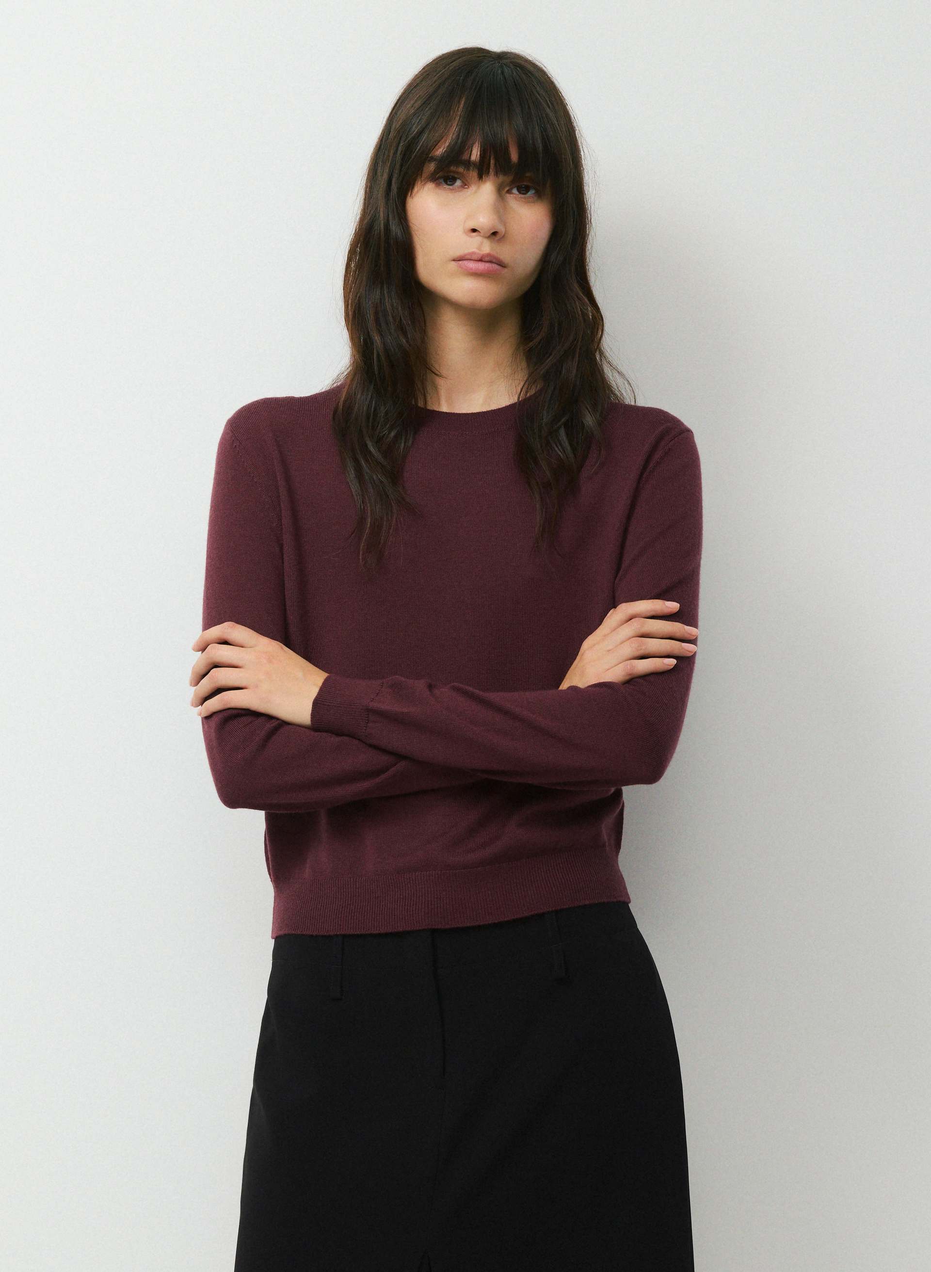 BARE MERINO WOOL BLOOR SWEATER | Aritzia