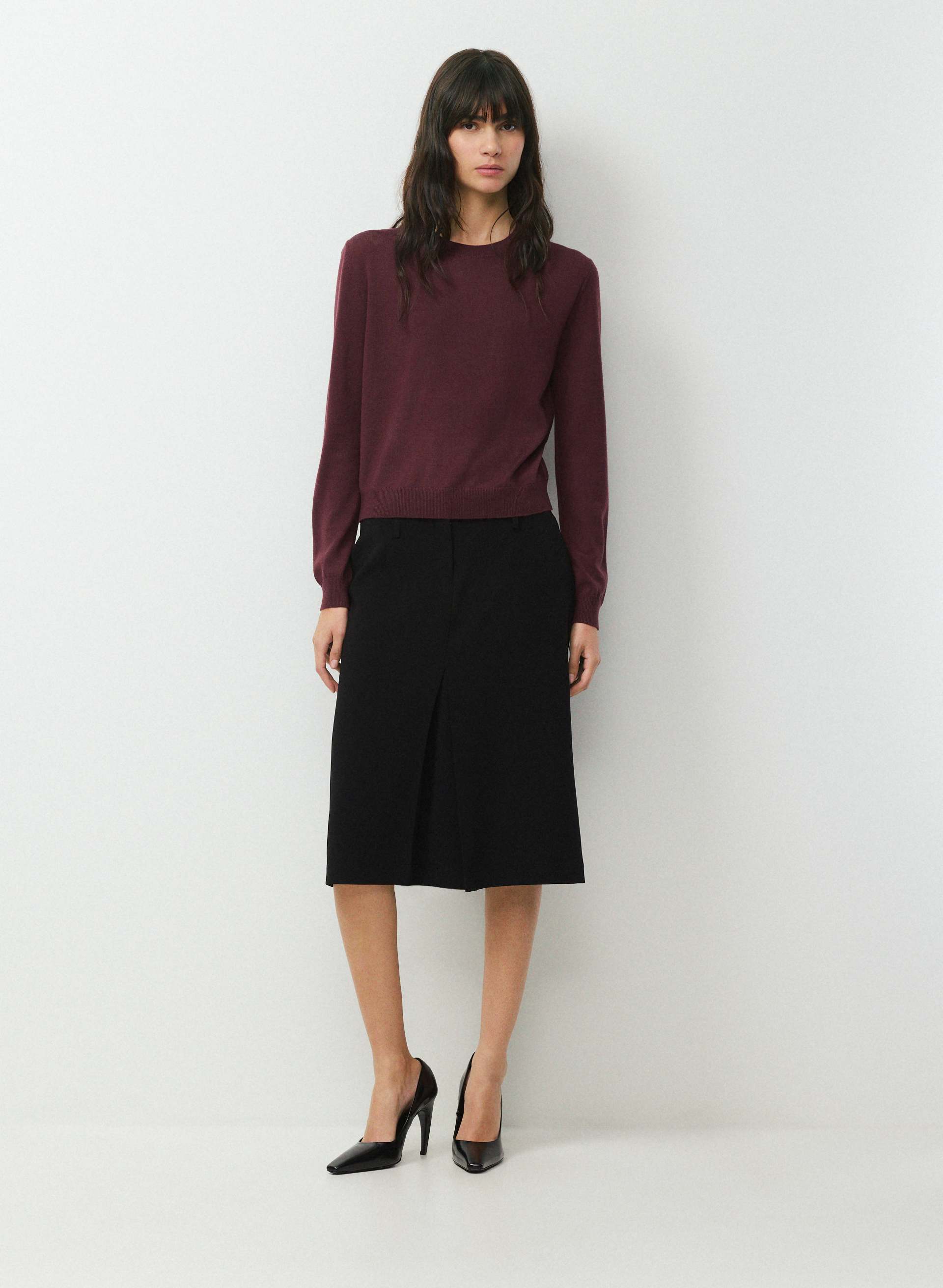 BARE MERINO WOOL BLOOR SWEATER | Aritzia