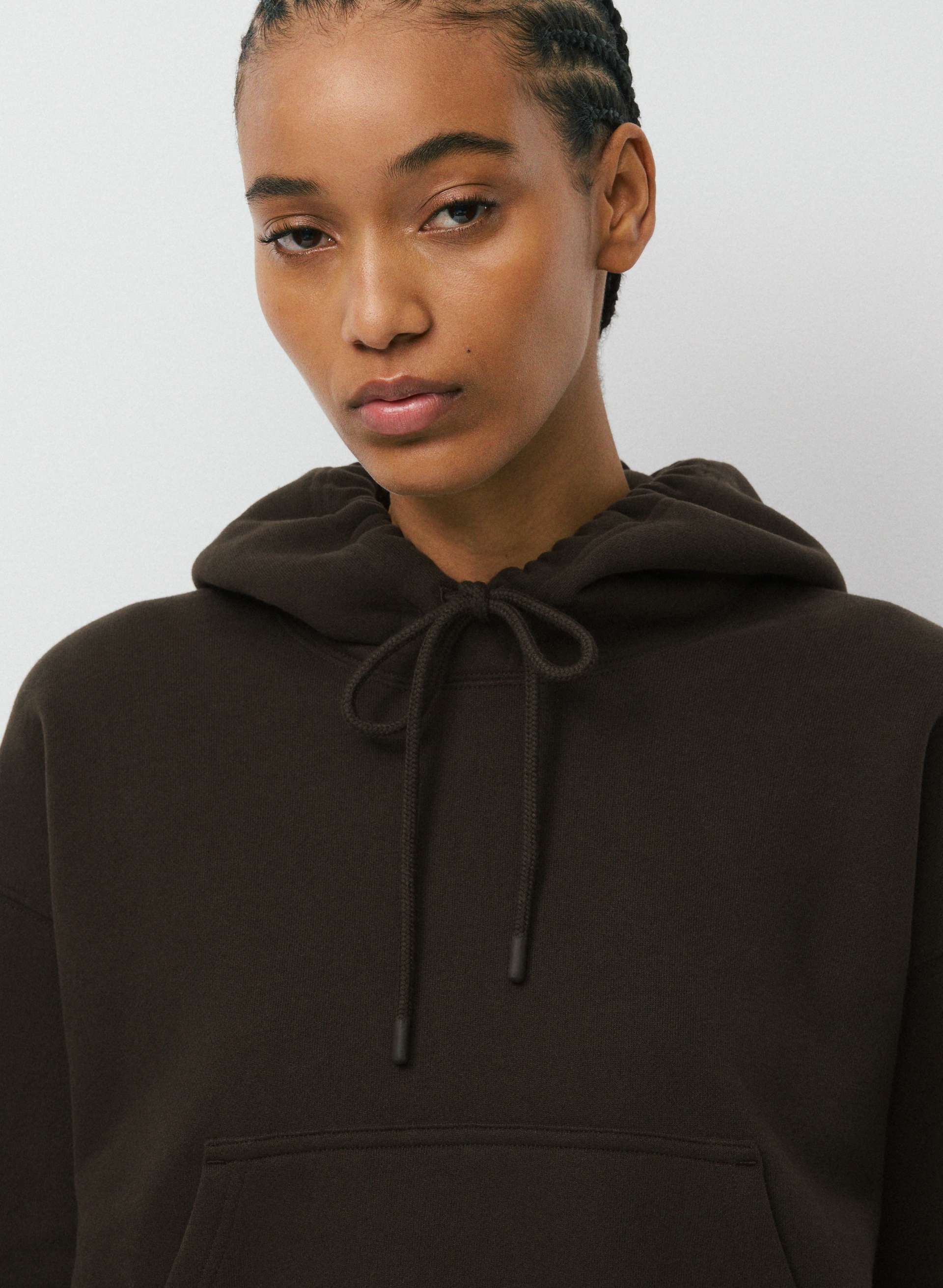 COZY SWEATFLEECE BOYFRIEND BOXY HOODIE | Aritzia