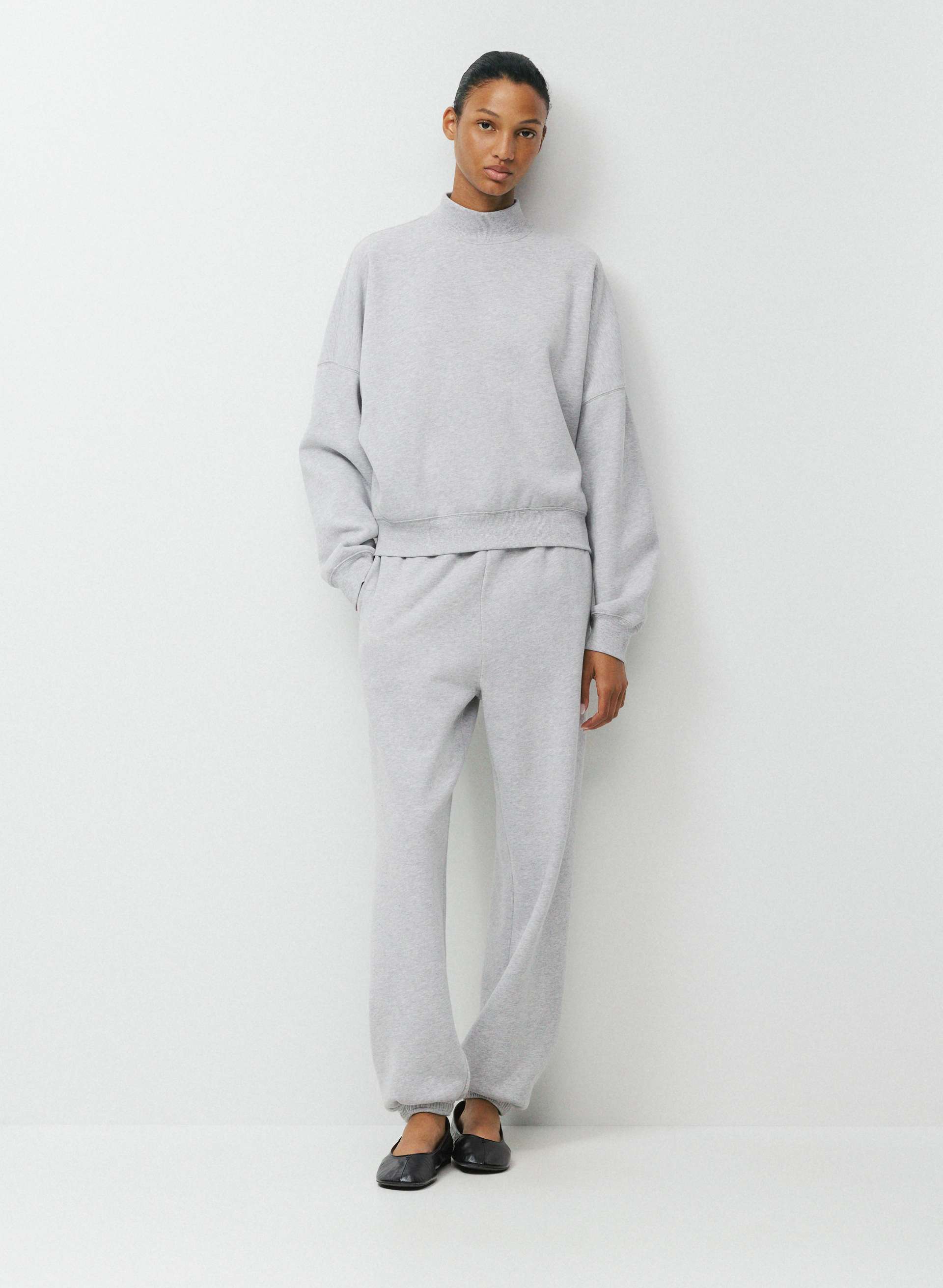 Cozy Sweatfleece Mega Mockneck | Aritzia INTL