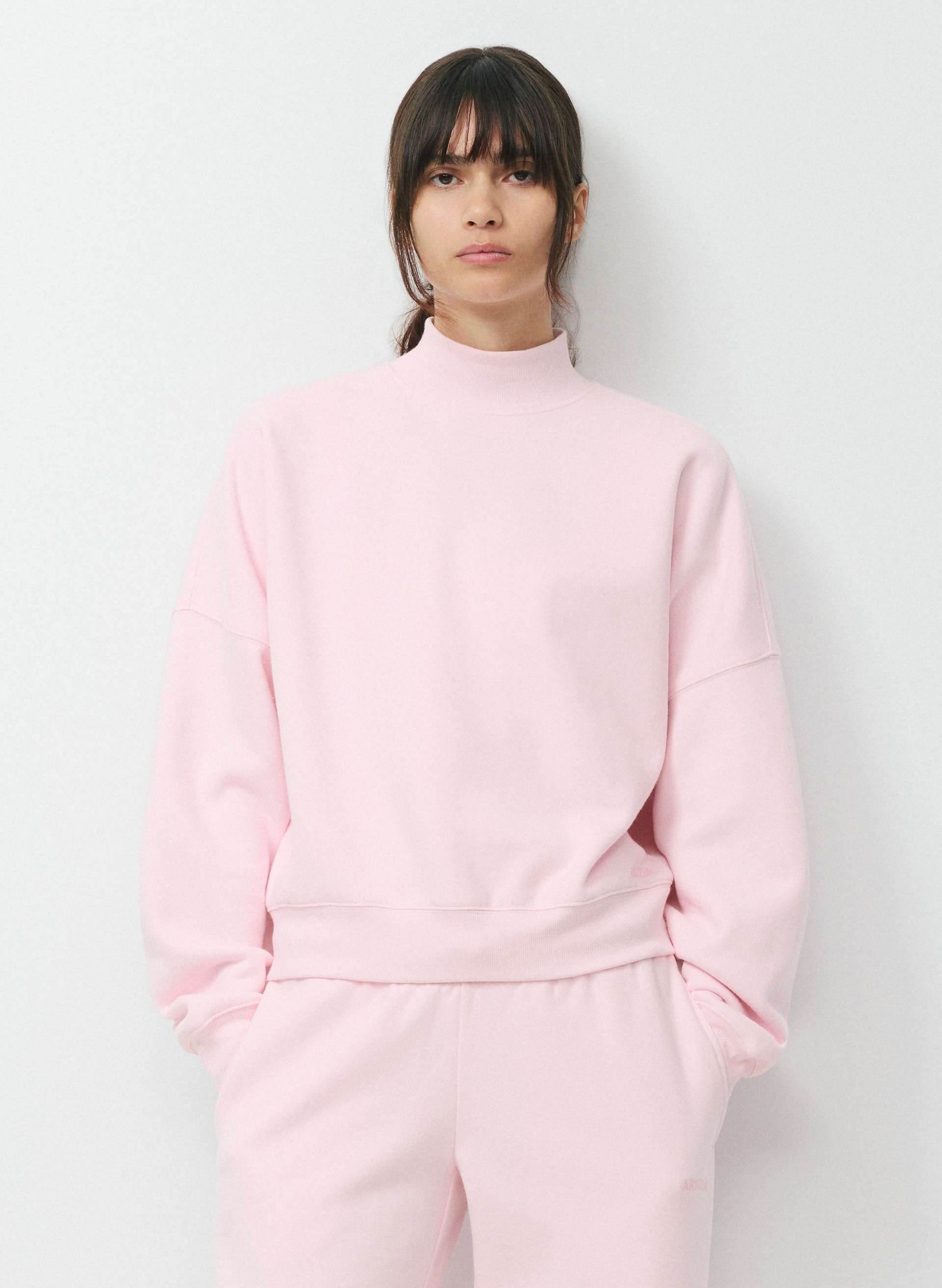 COZY SWEATFLEECE MEGA MOCKNECK | Aritzia