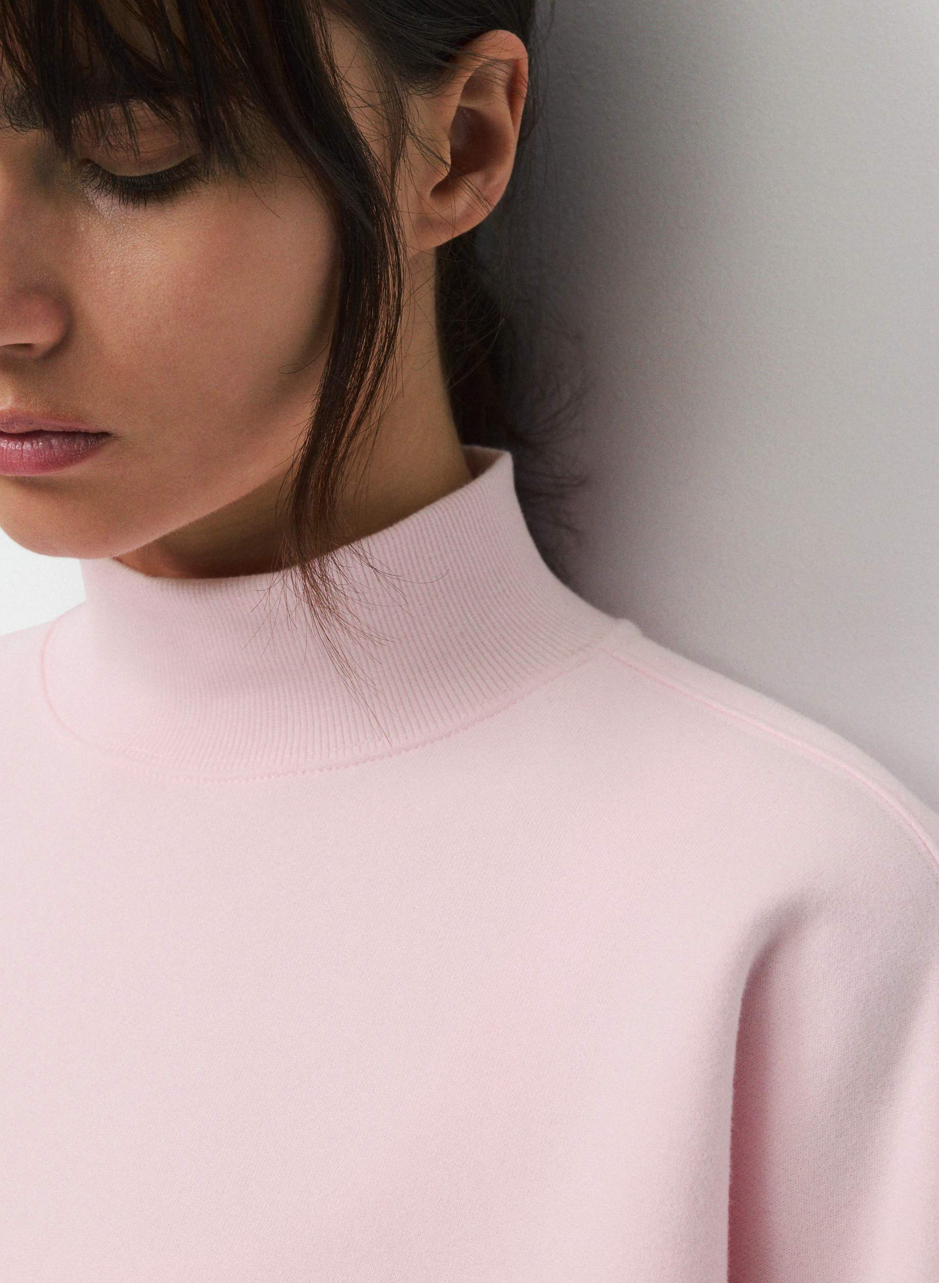 COZY SWEATFLEECE MEGA MOCKNECK | Aritzia