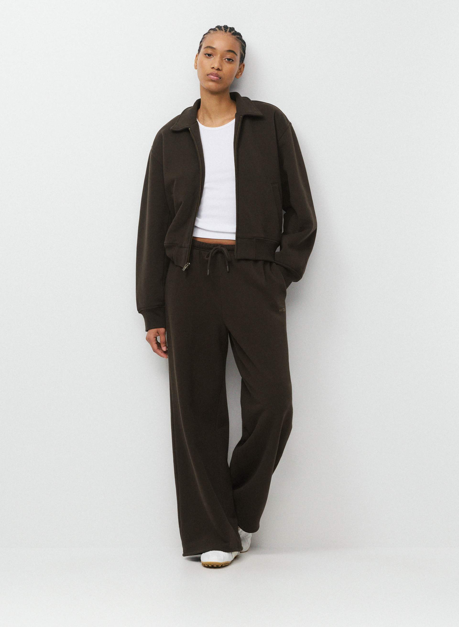 Cozy Sweatfleece Boyfriend Blouson Jacket | Aritzia US