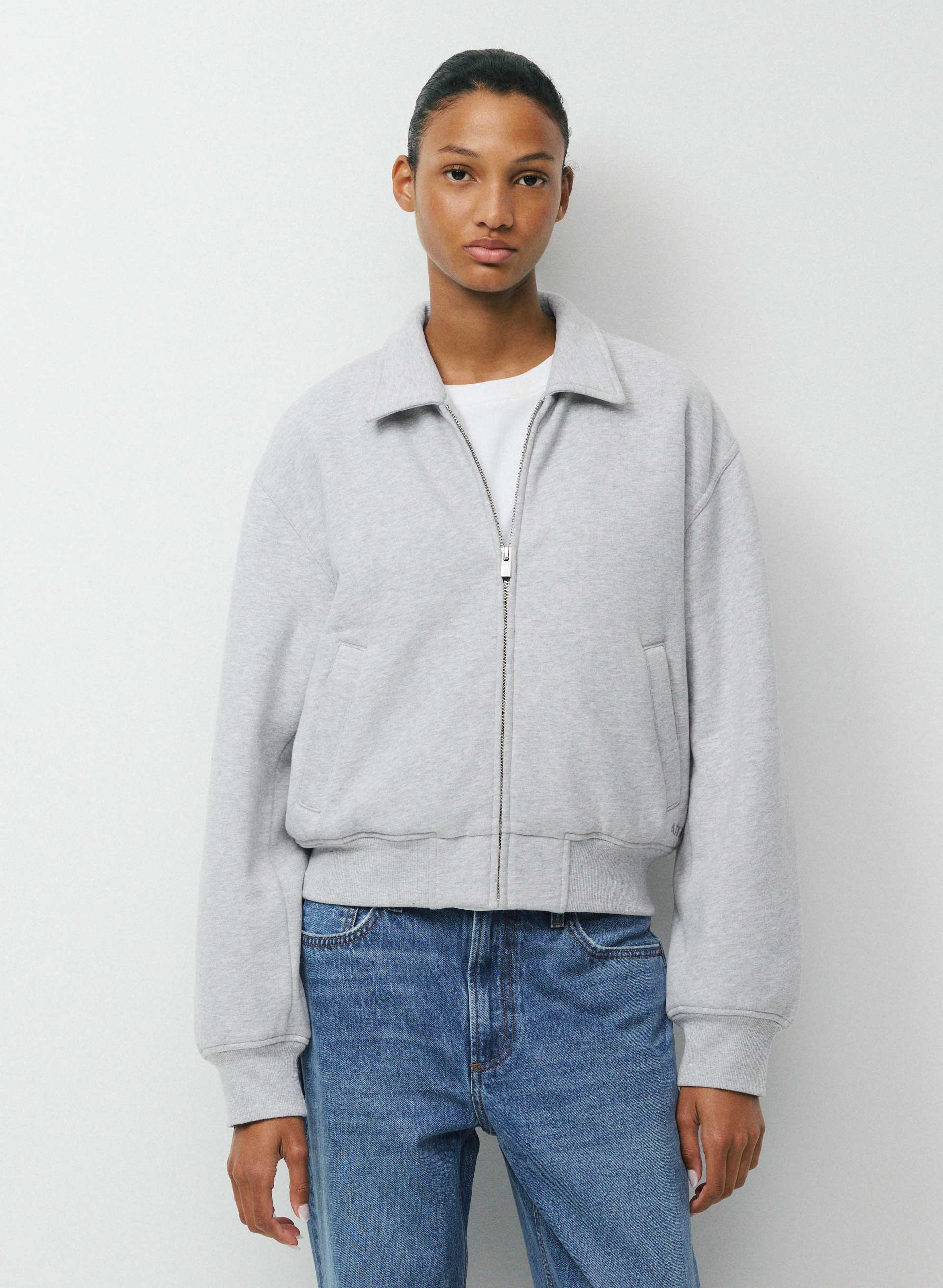Cozy Sweatfleece Boyfriend Blouson Jacket | Aritzia US