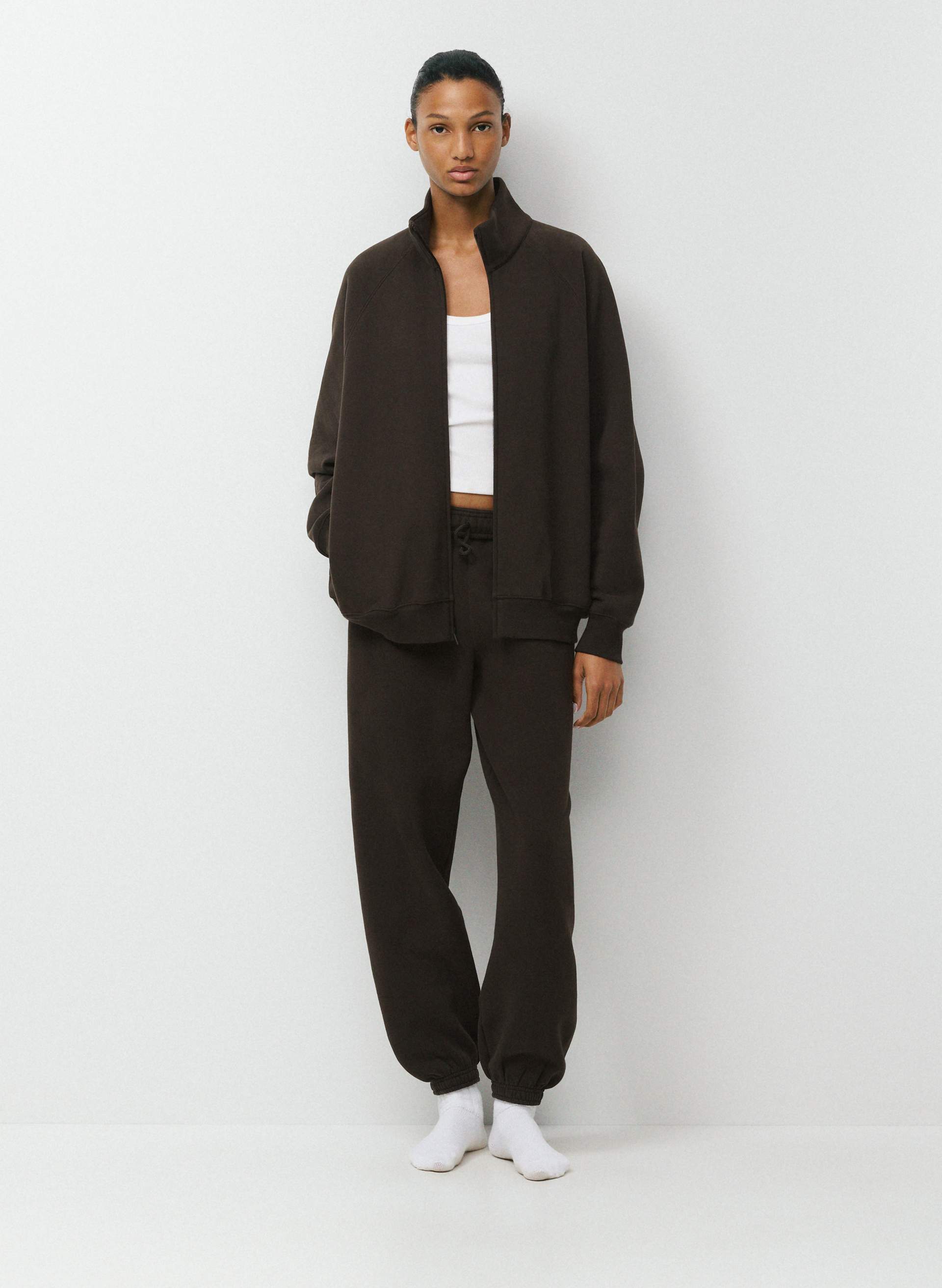 COZY SWEATFLEECE MEGA RAGLAN™ ZIP-UP | Aritzia