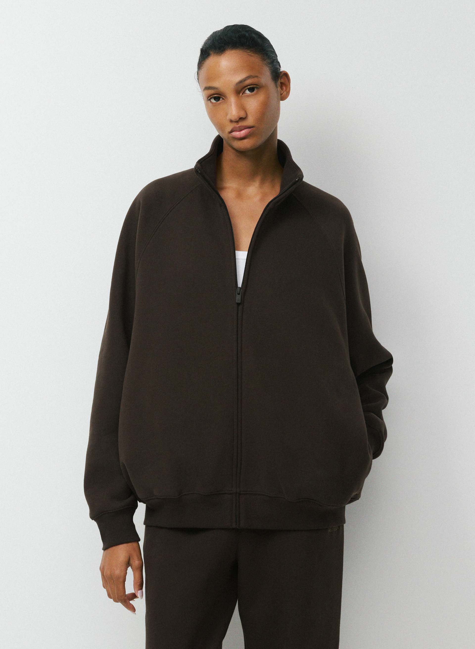 COZY SWEATFLEECE MEGA RAGLAN™ ZIP-UP | Aritzia