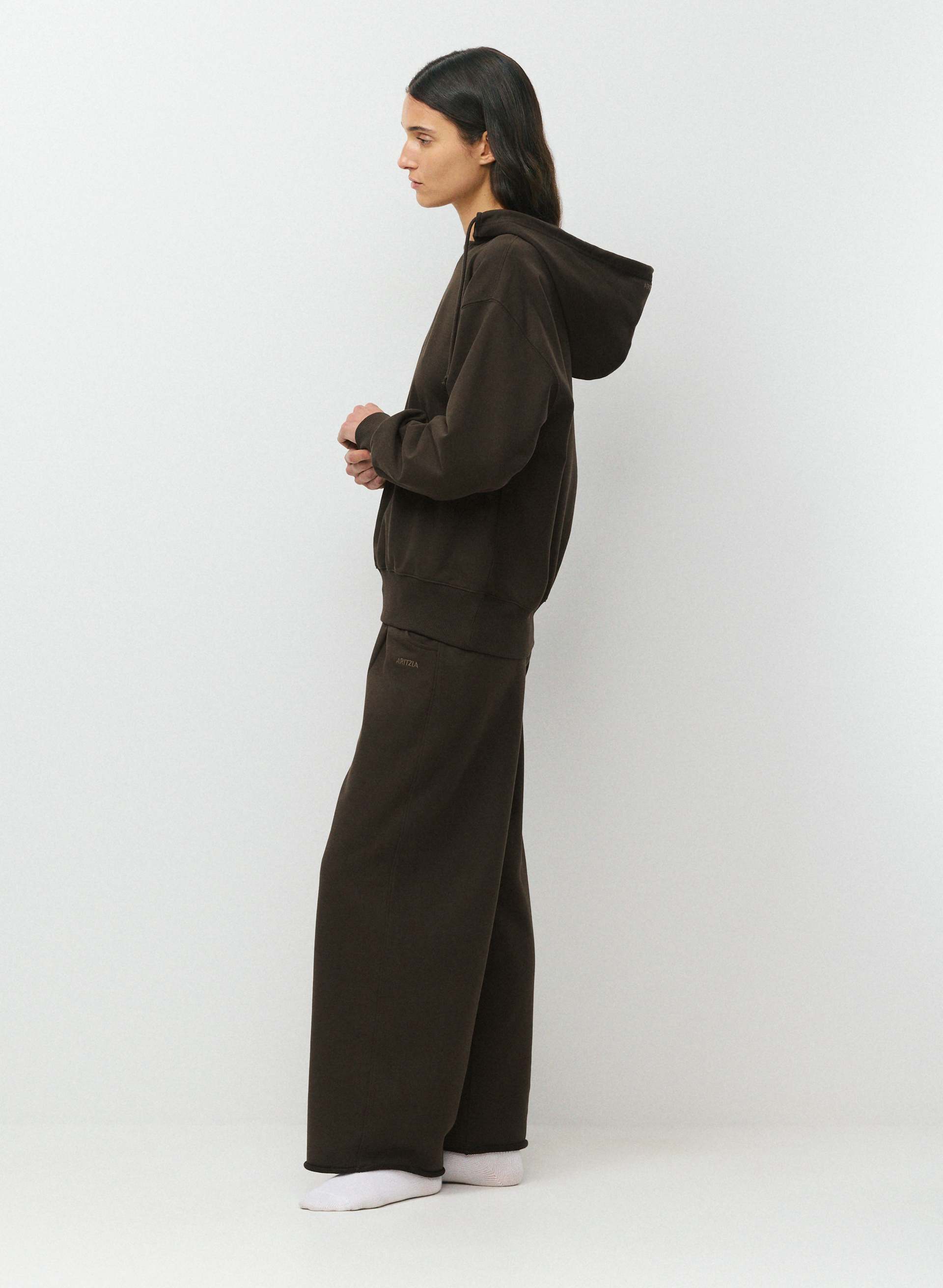 TERRY SWEATFLEECE MEGA DOCK HOODIE | Aritzia