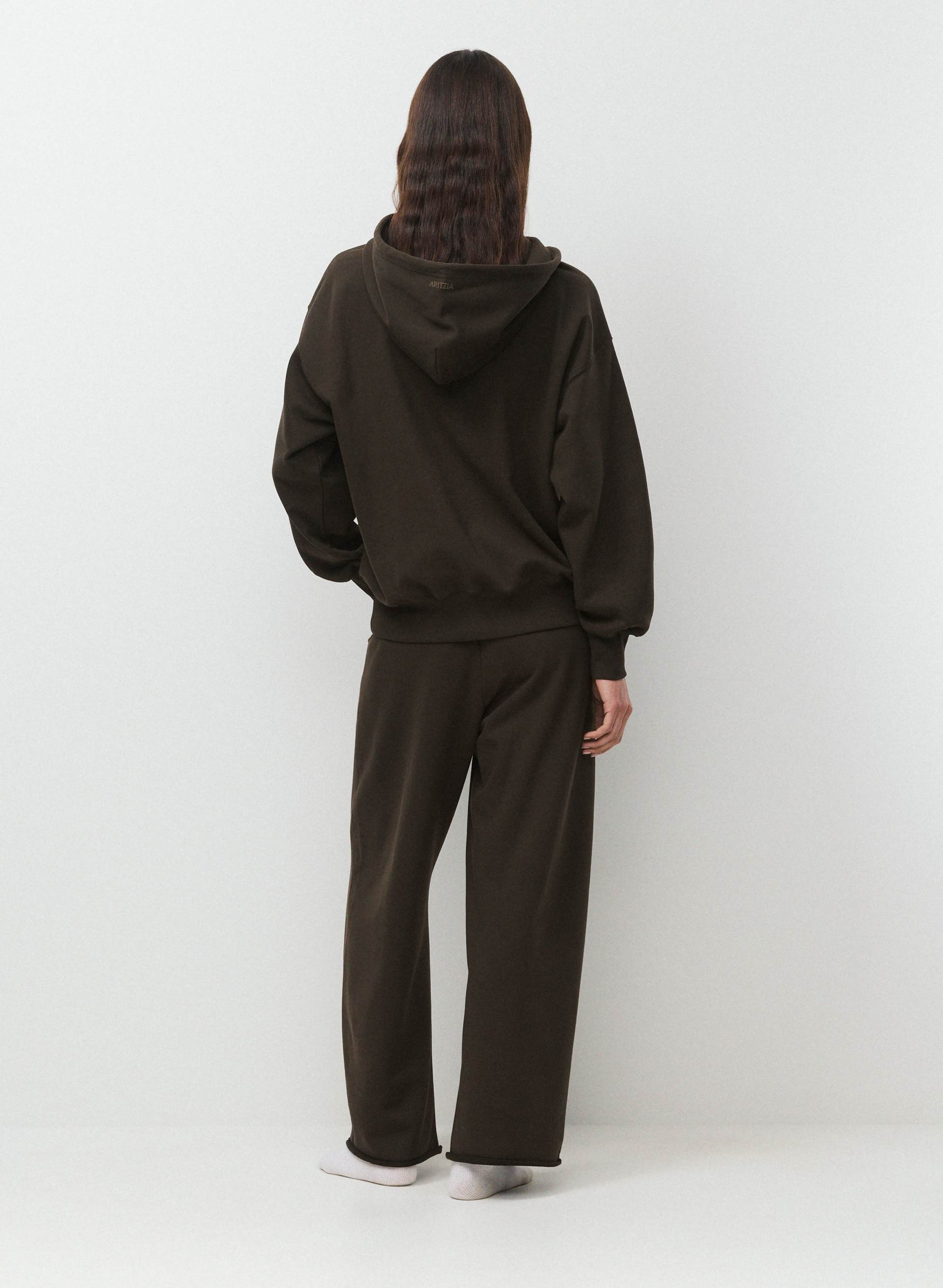 TERRY SWEATFLEECE MEGA DOCK HOODIE | Aritzia