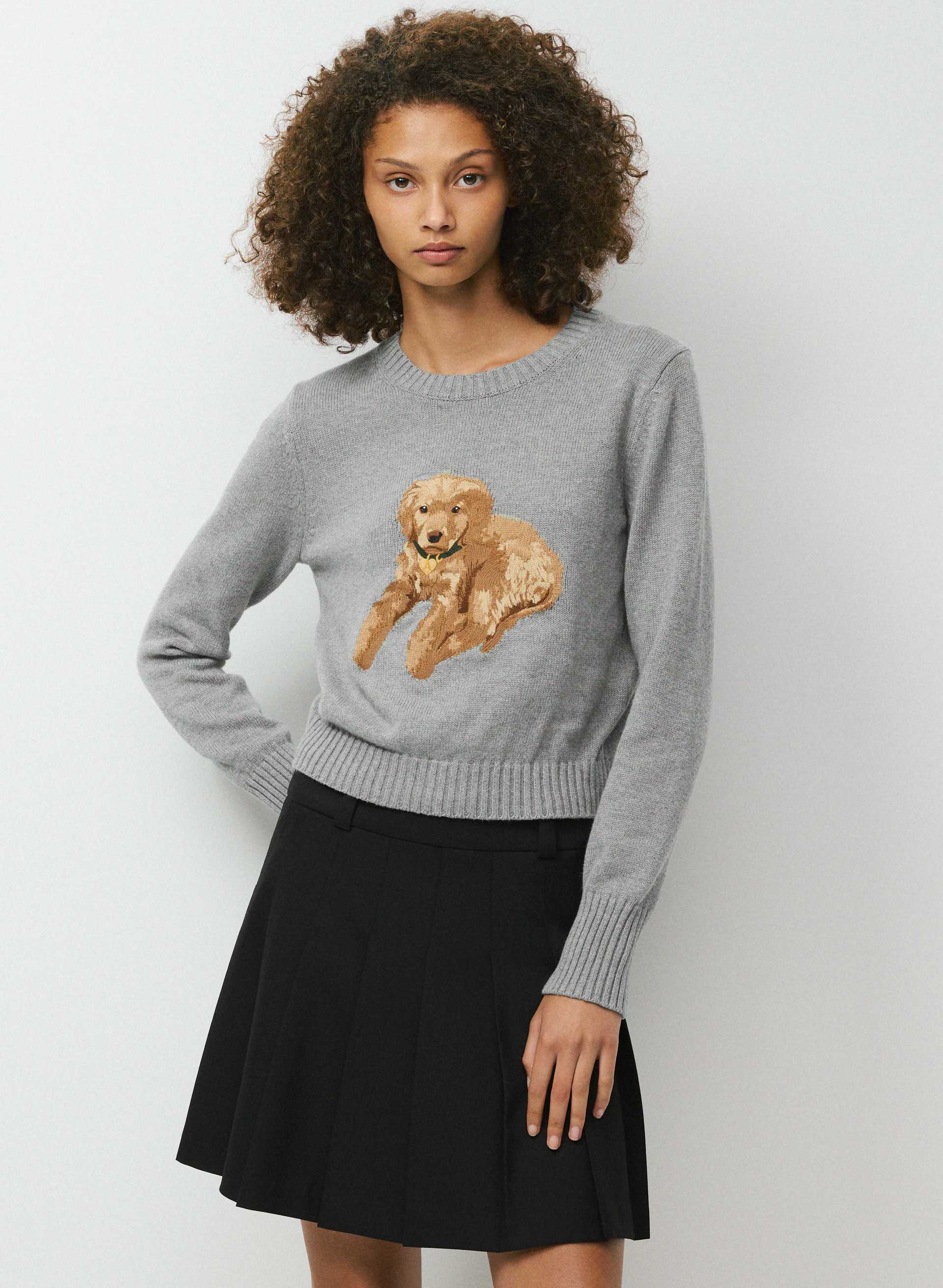 COTTON CHARM™ TEATIME ICON SWEATER | Aritzia
